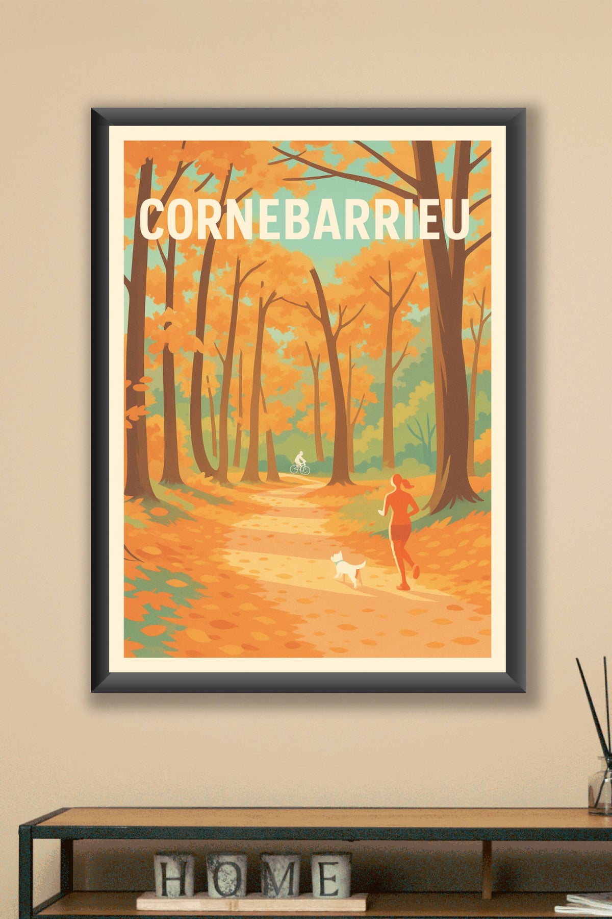 Affiche de Cornebarrieu - Promenade automnale en pleine nature