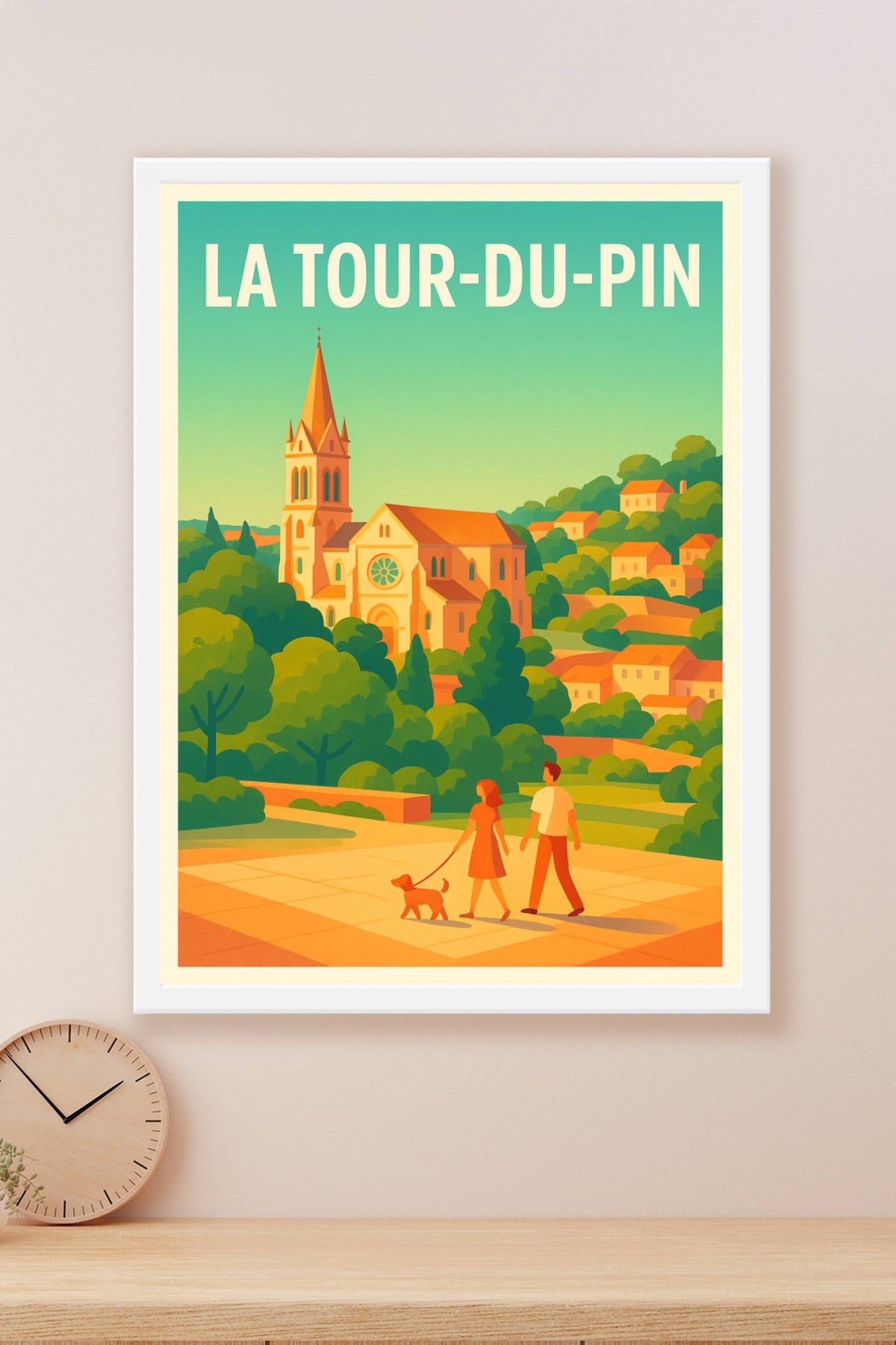 Affiche de La Tour-du-Pin - Balade sous le charme du patrimoine