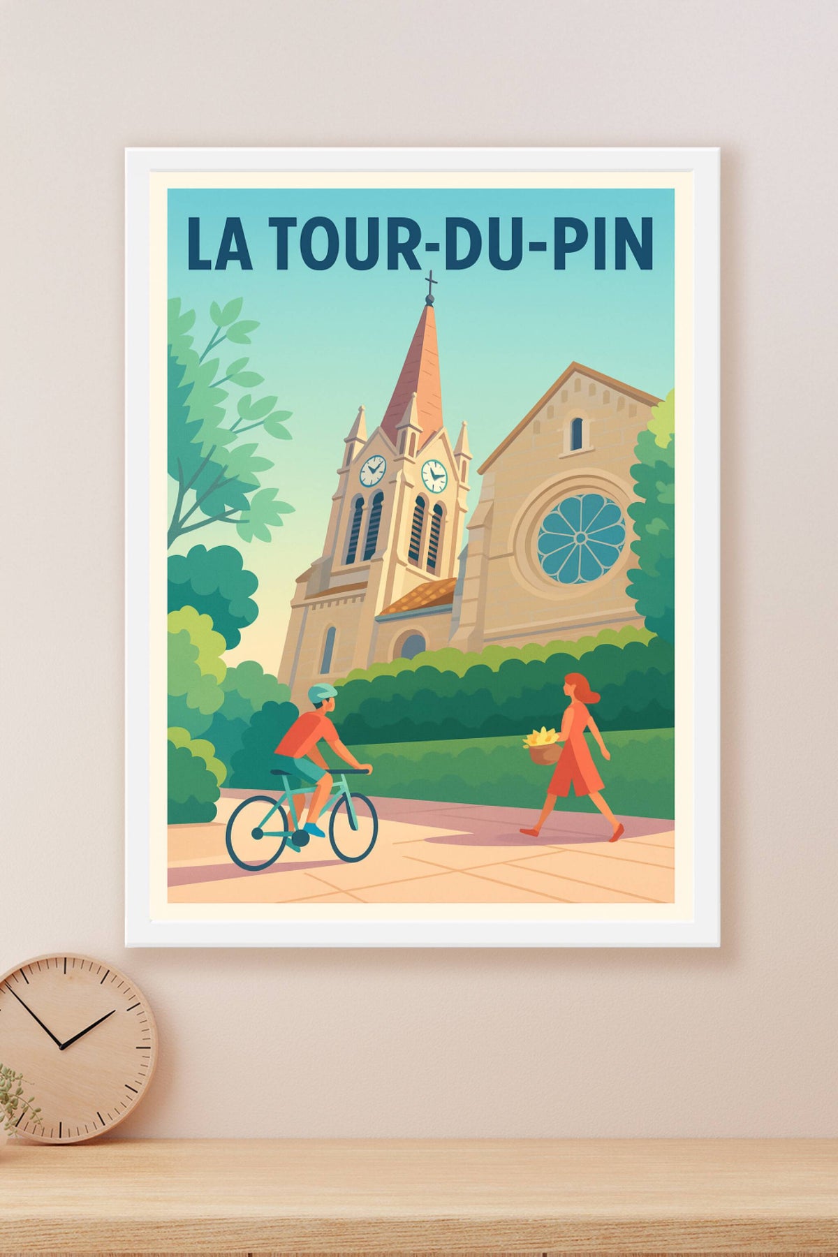 Affiche de La Tour-du-Pin - Charme et Sérénité au Cœur de la Ville