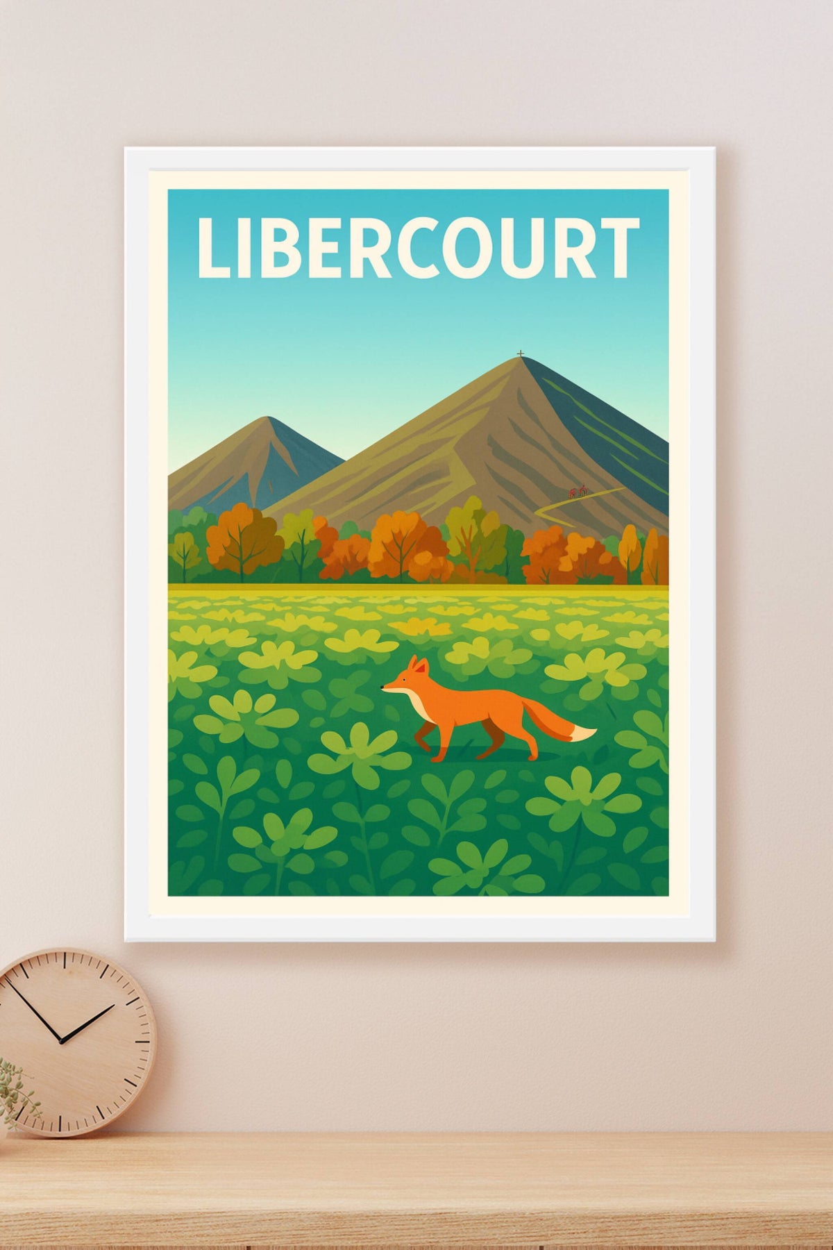 Affiche de Libercourt - Nature et tranquillité au pied des montagnes