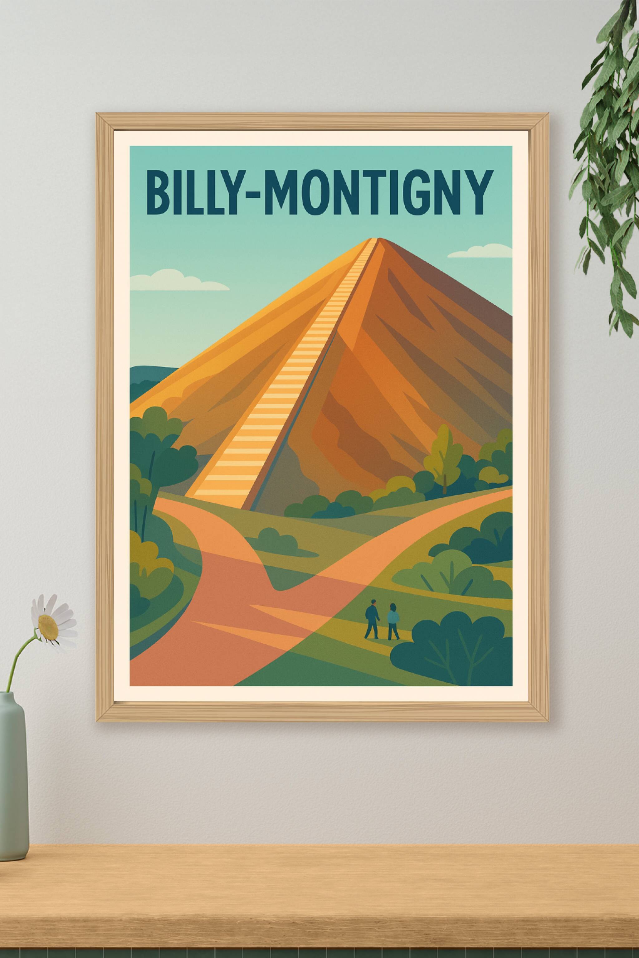 Affiche de Billy-Montigny - L'Art de la Montagne Ocre