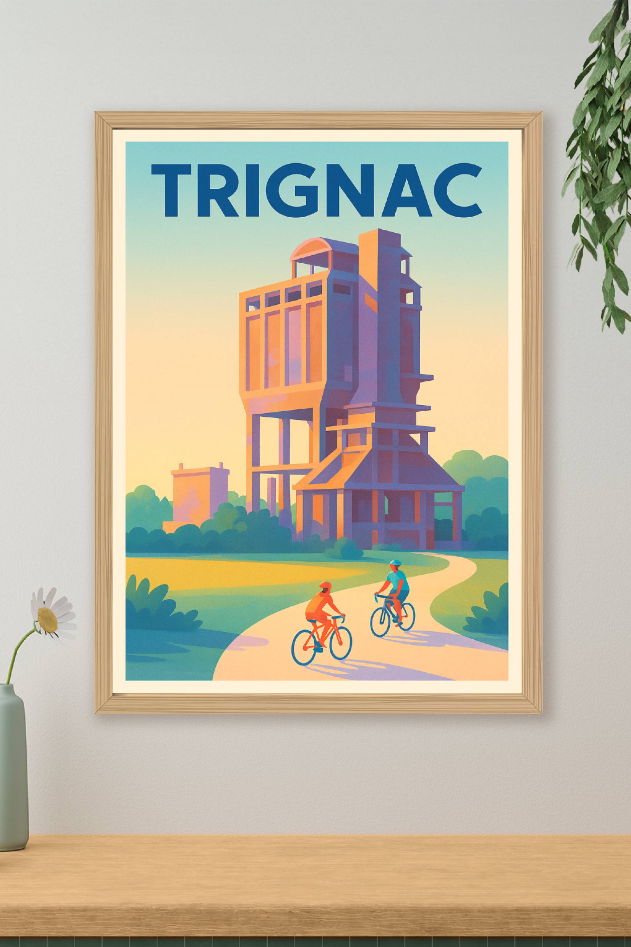 Affiche de Trignac - Flânerie à vélo au cœur d'une architecture unique