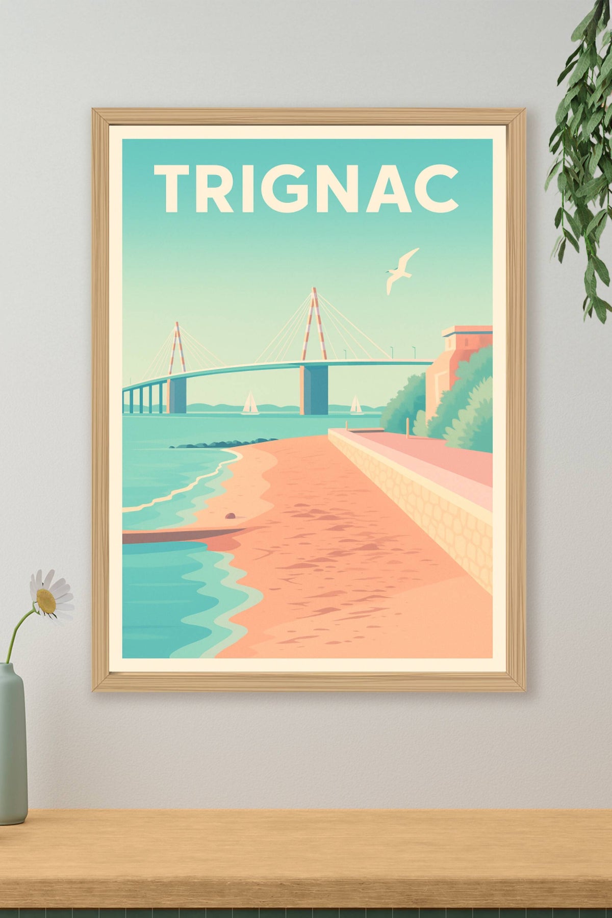 Affiche de Trignac - Évasion et sérénité au bord de l'eau