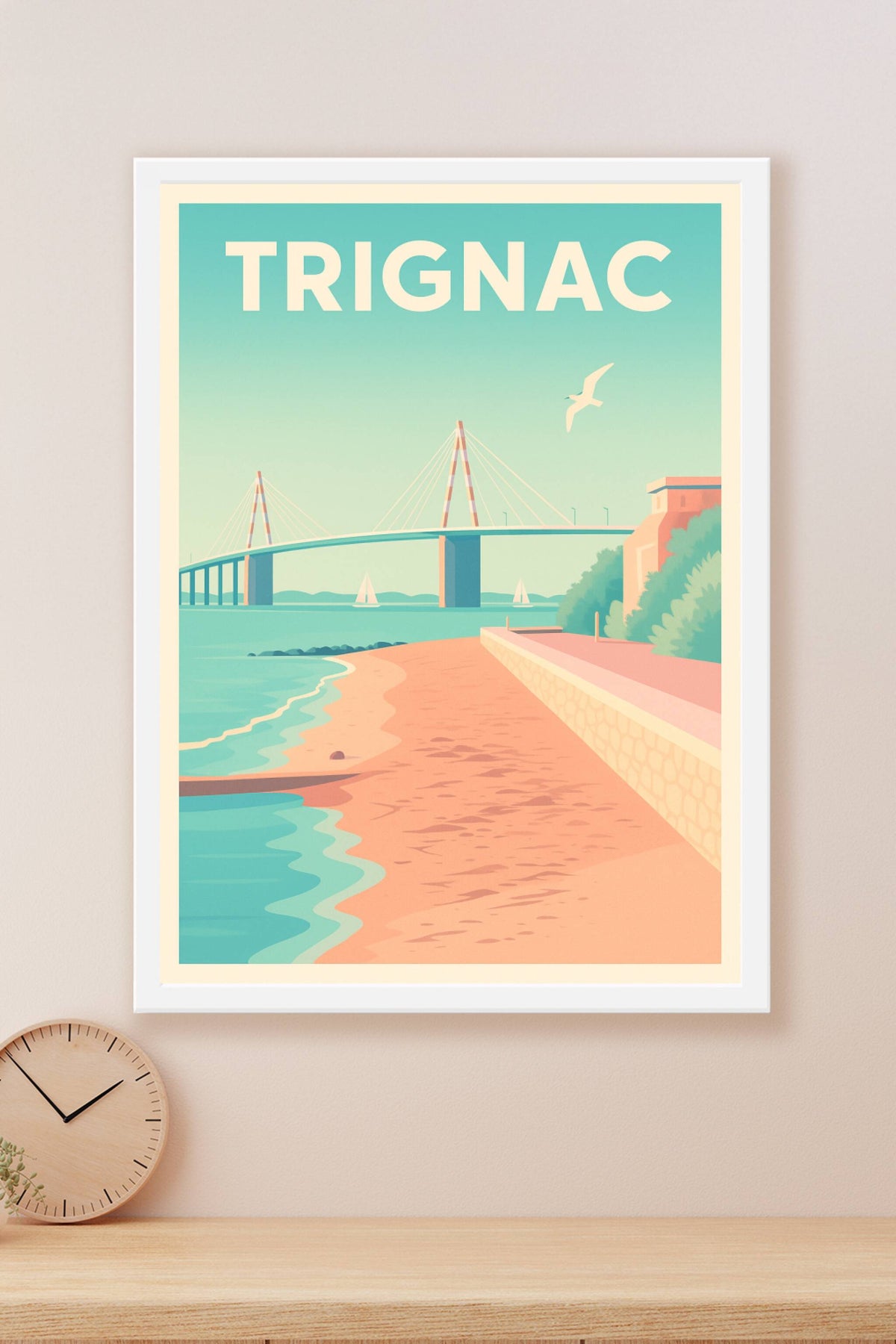 Affiche de Trignac - Évasion et sérénité au bord de l'eau