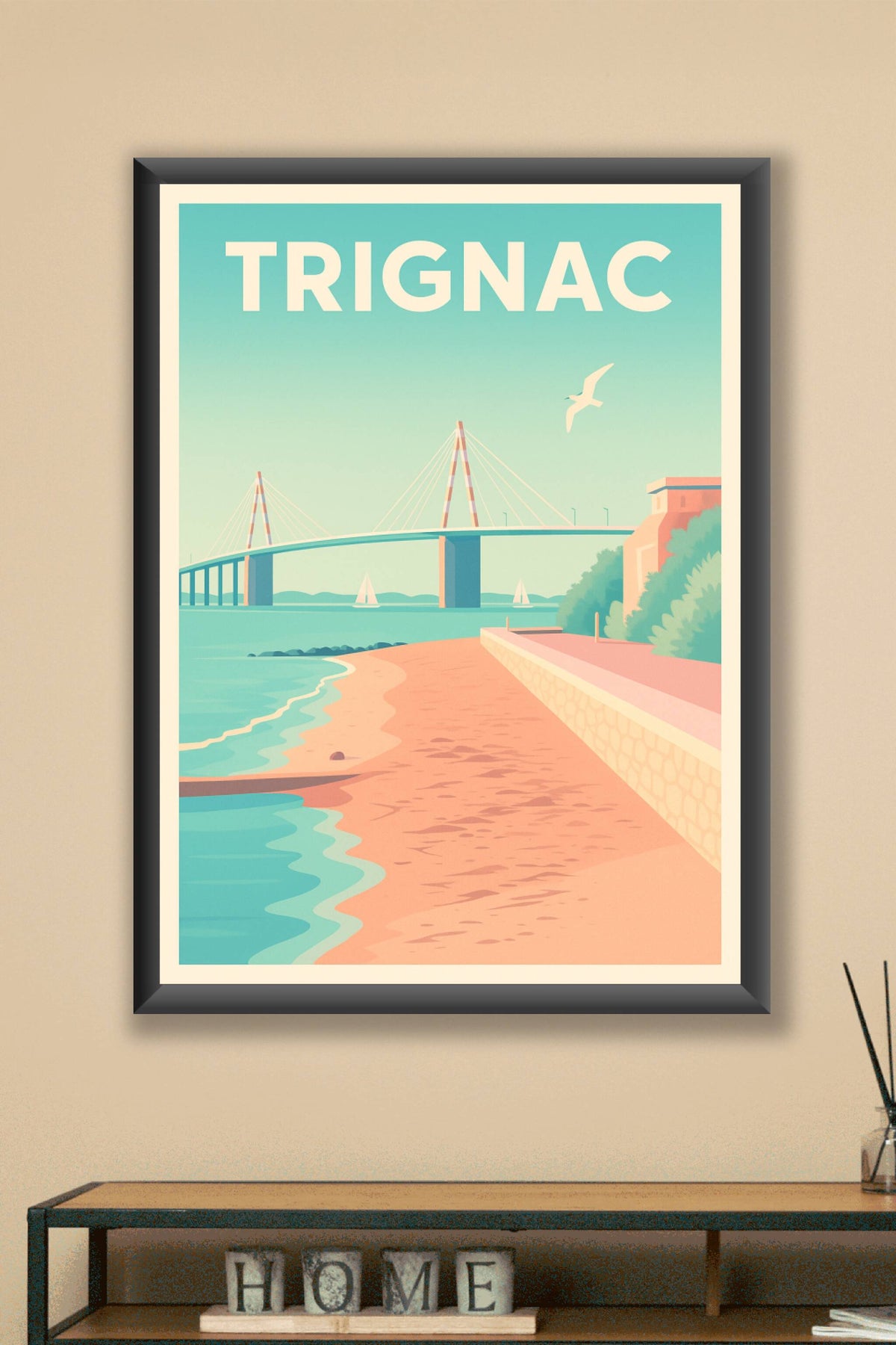 Affiche de Trignac - Évasion et sérénité au bord de l'eau