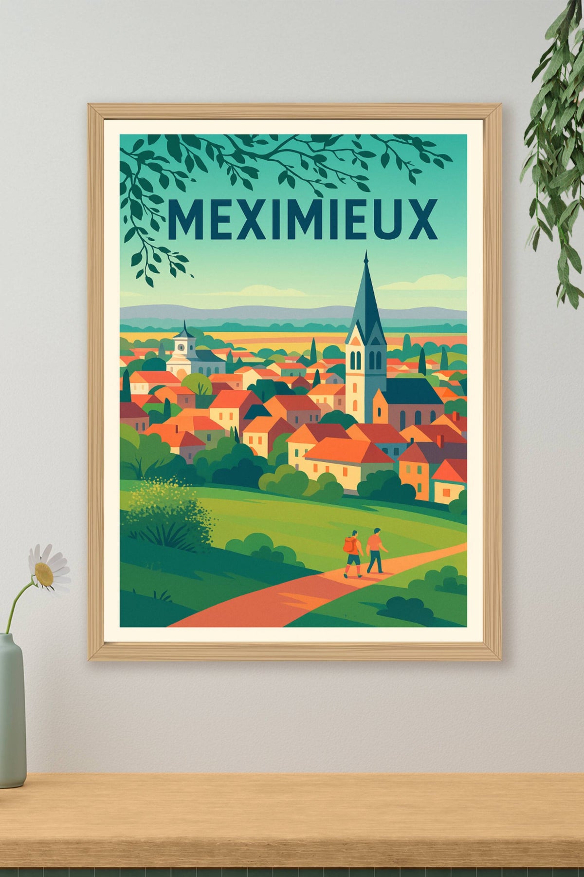 Affiche de Meximieux - Escapade bucolique au cœur de la Provence lyonnaise