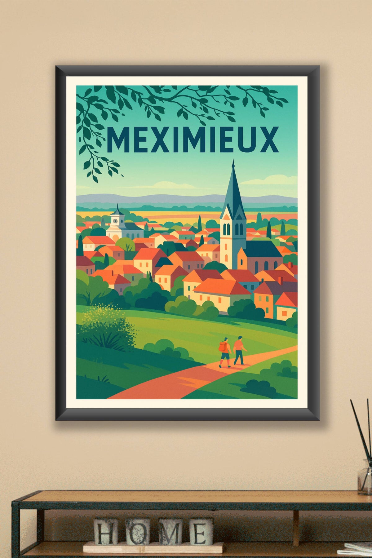 Affiche de Meximieux - Escapade bucolique au cœur de la Provence lyonnaise