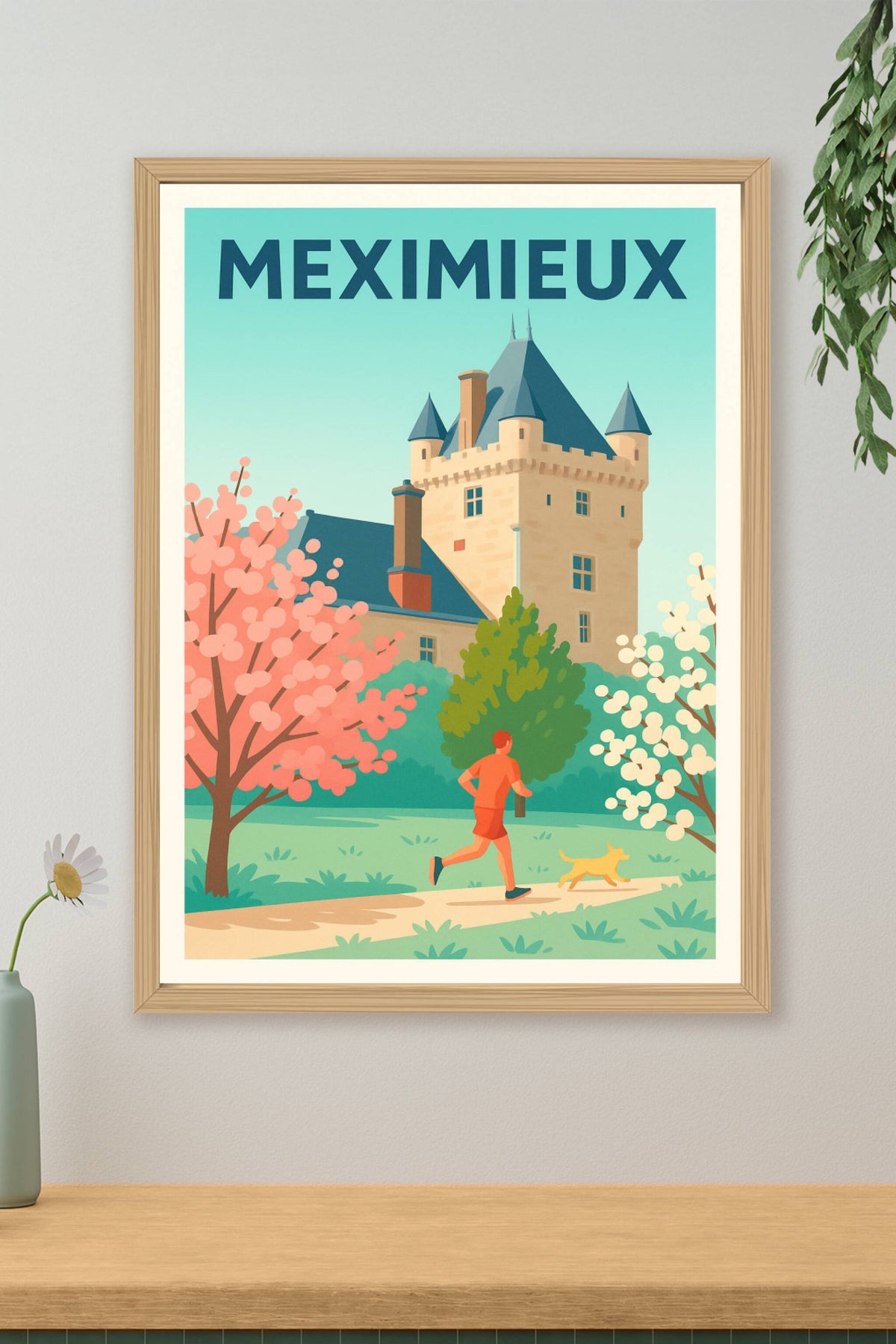 Affiche de Meximieux - Flânerie printanière au château