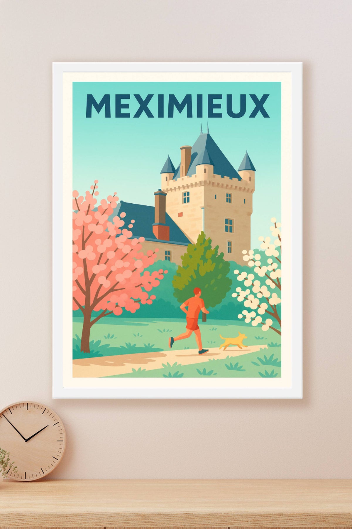 Affiche de Meximieux - Flânerie printanière au château