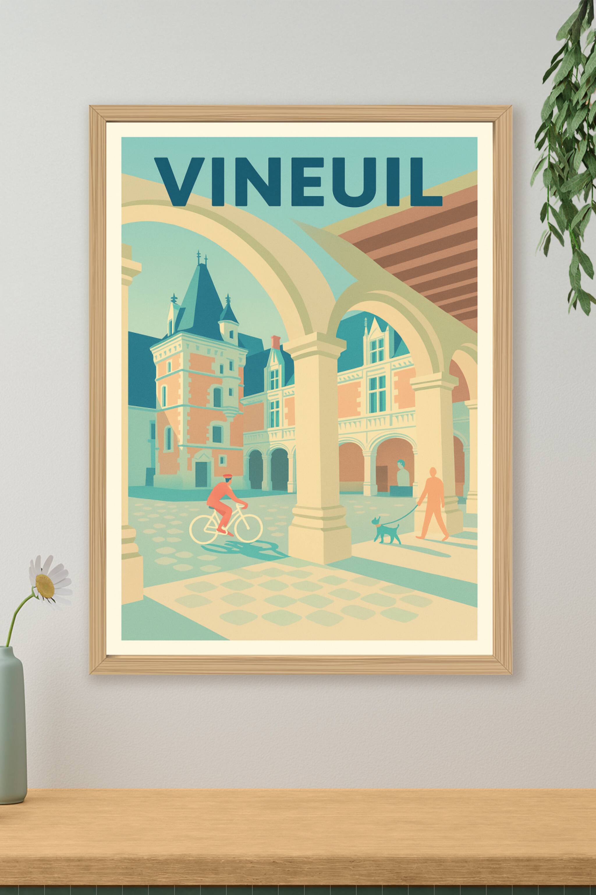 Affiche de Vineuil - Charme et Sérénité au Coeur de la Ville