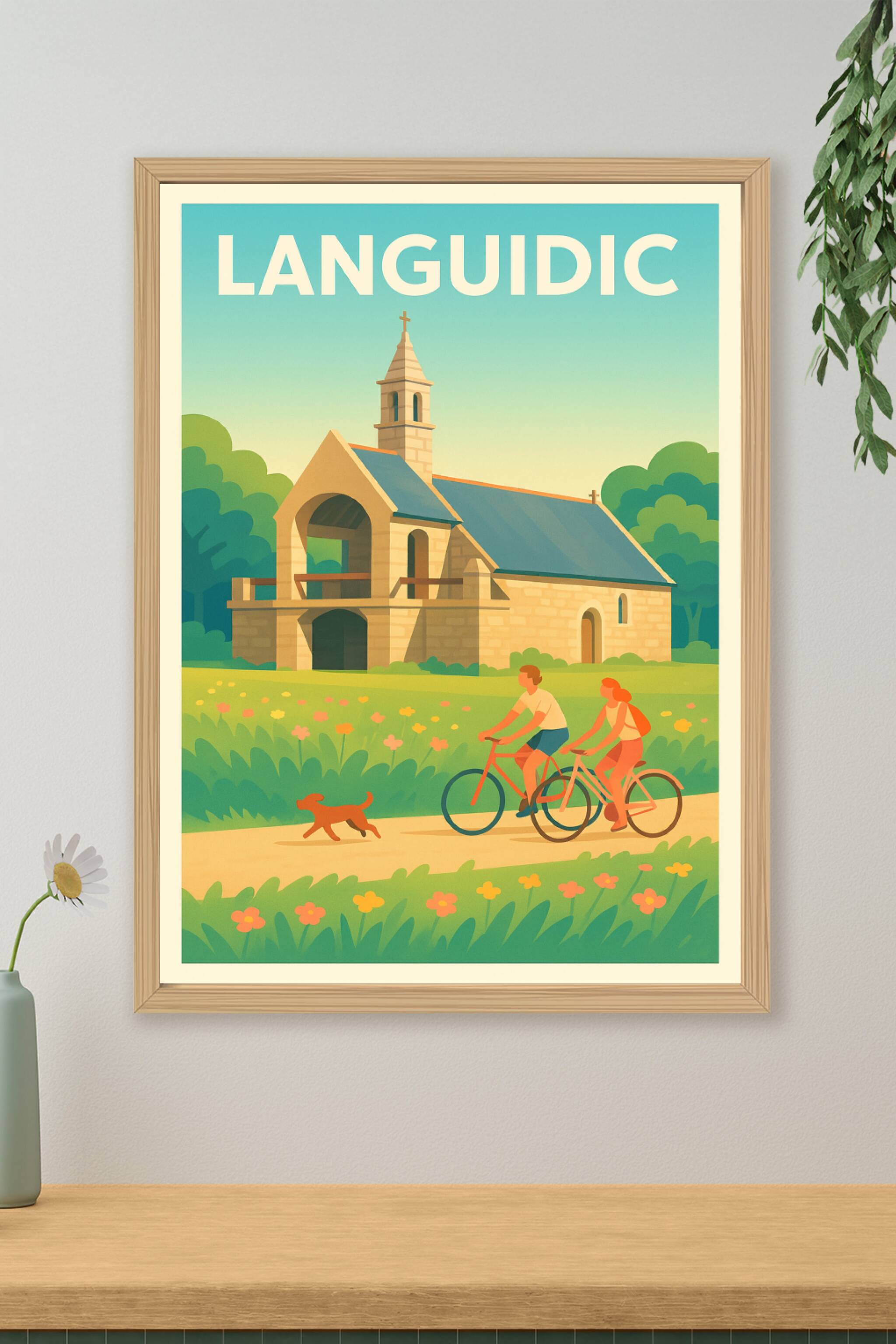 Affiche de Languidic - Échappée nature à vélo