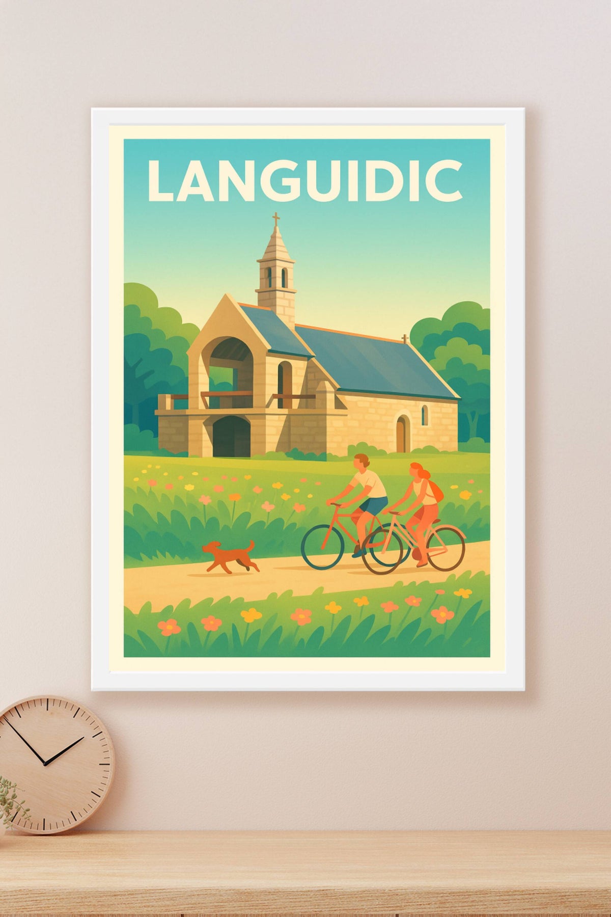 Affiche de Languidic - Échappée nature à vélo
