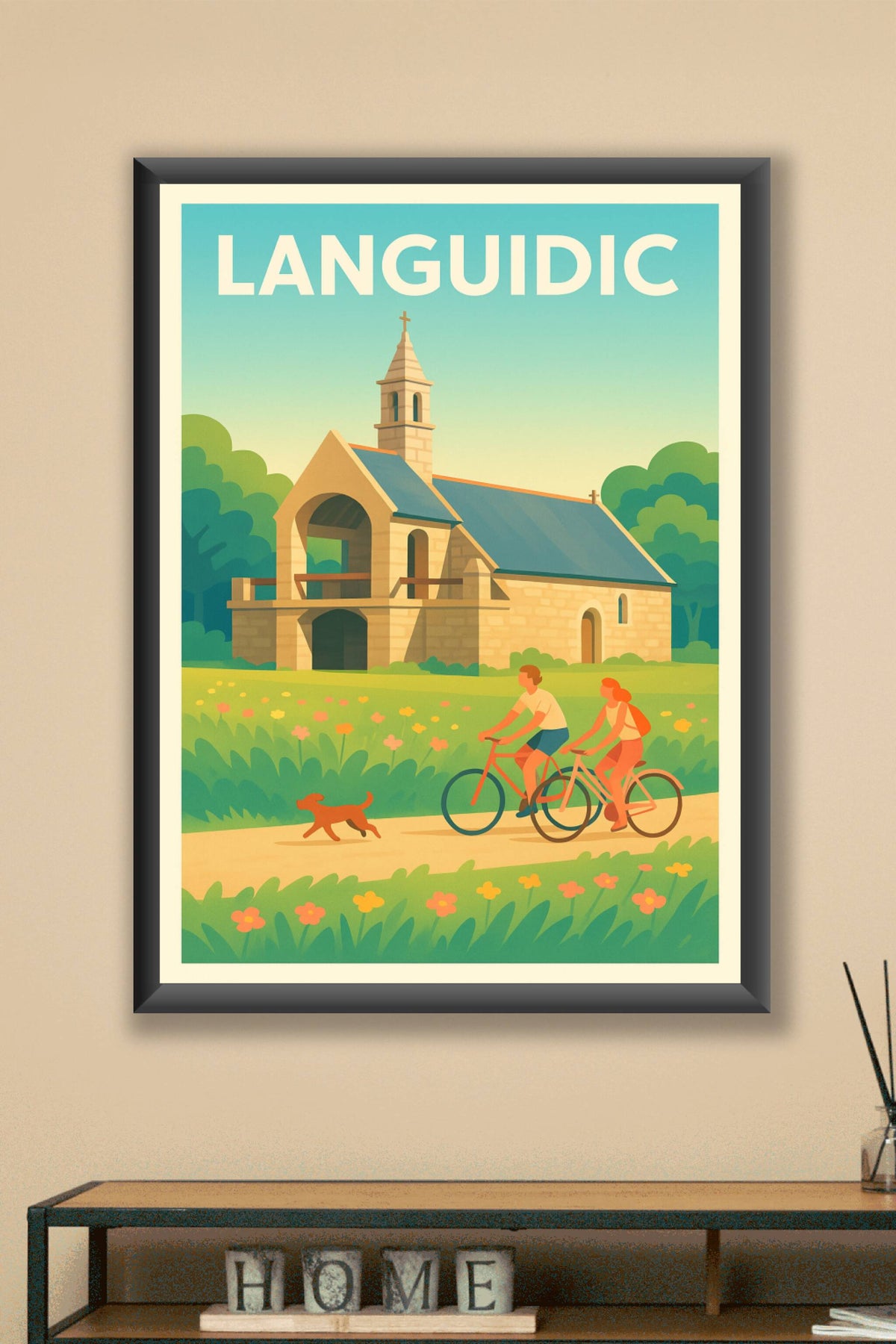 Affiche de Languidic - Échappée nature à vélo