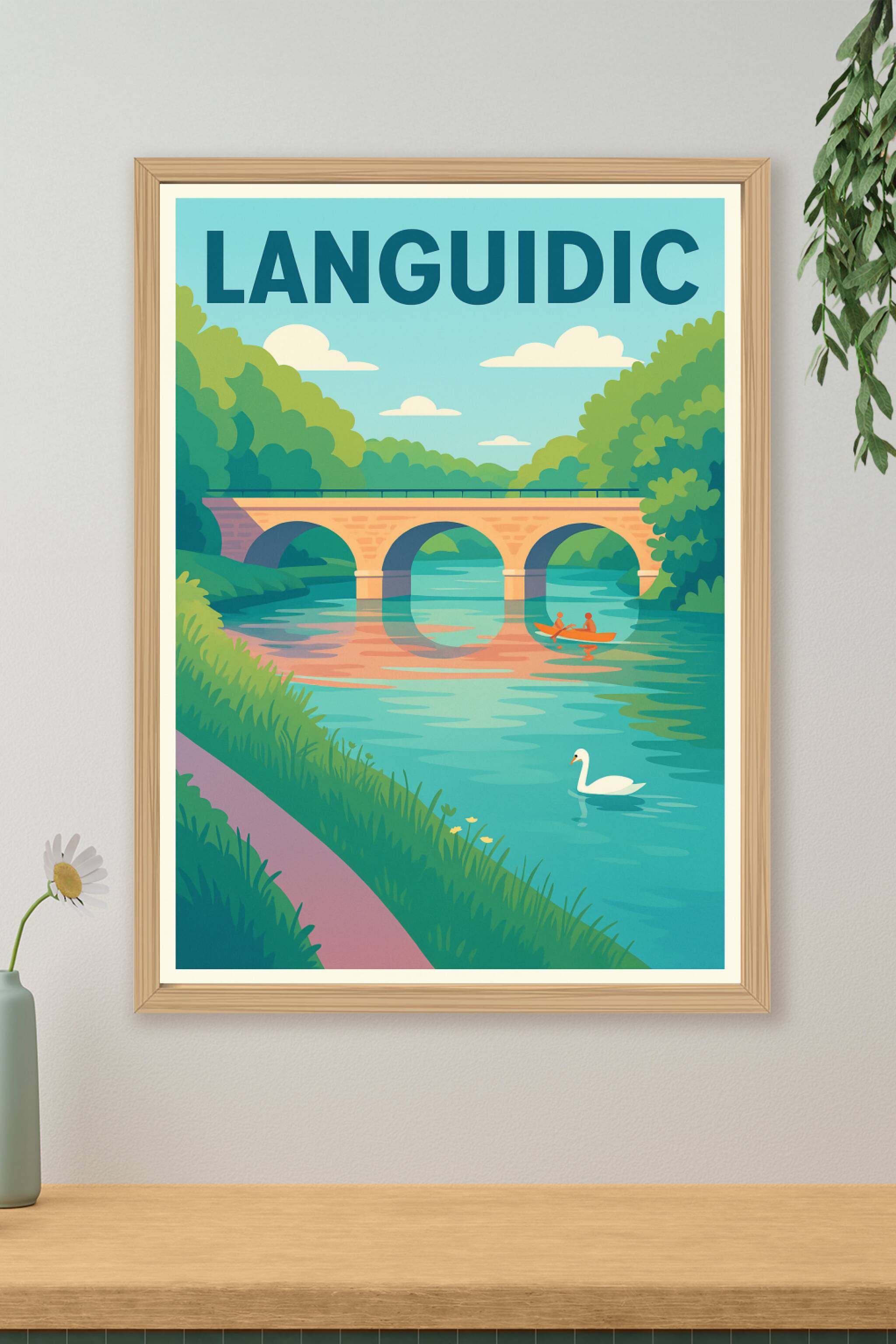 Affiche de Languidic - Sérénité au fil de l'eau