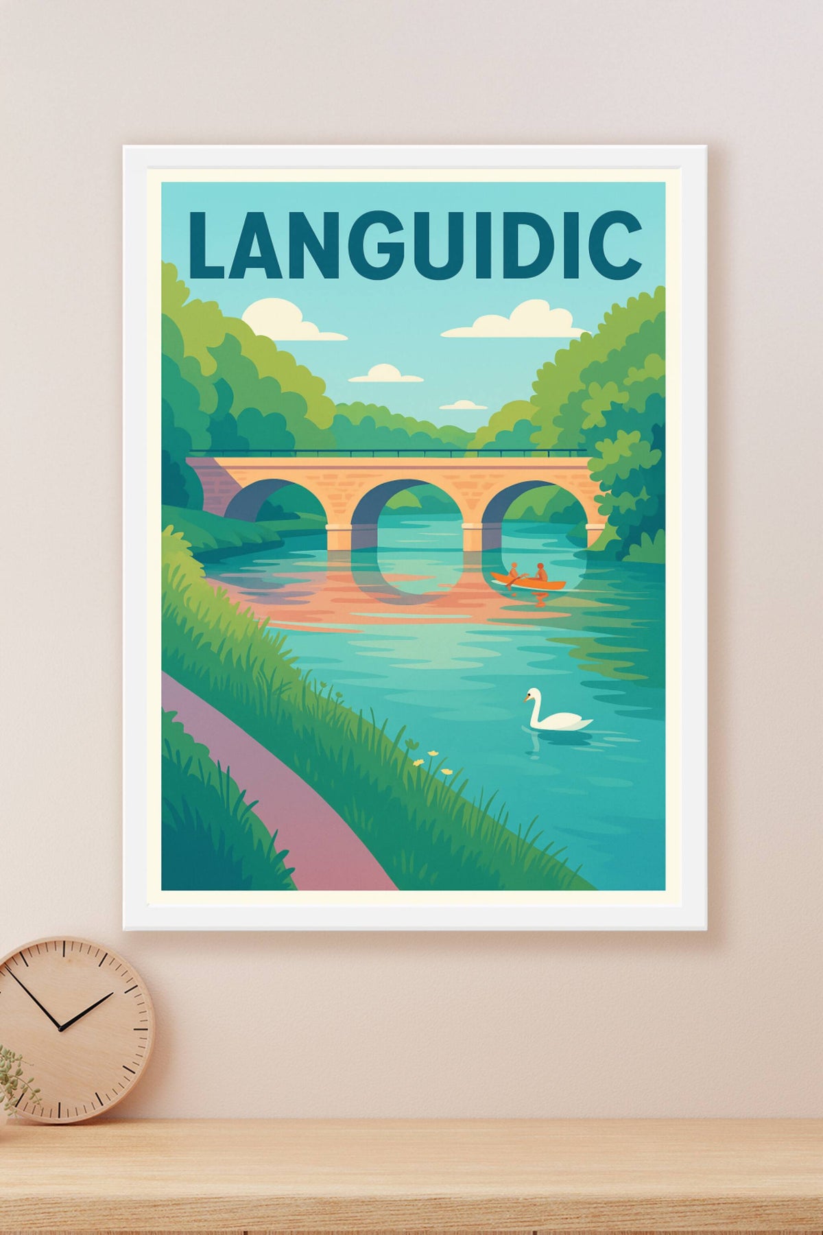 Affiche de Languidic - Sérénité au fil de l'eau
