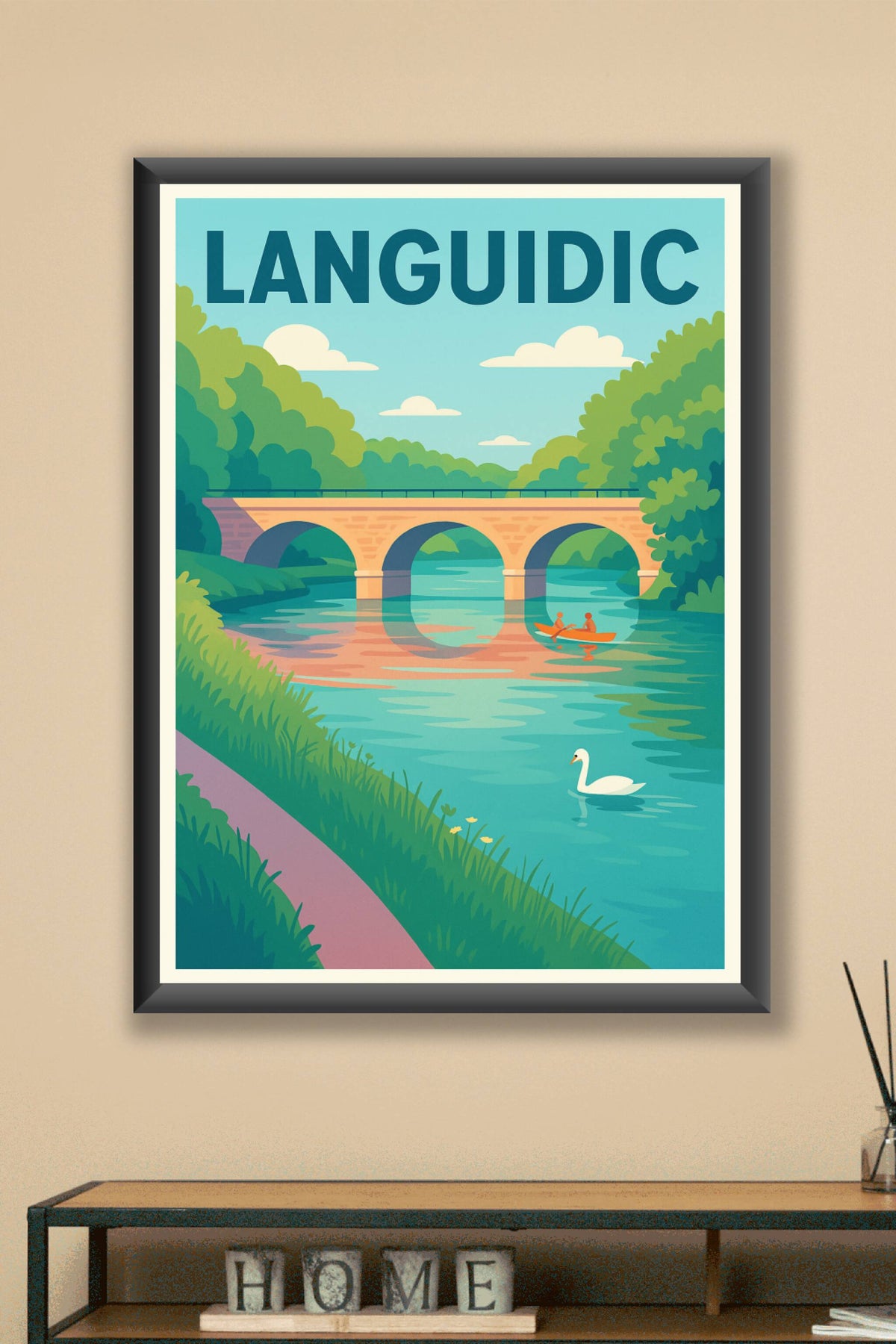 Affiche de Languidic - Sérénité au fil de l'eau