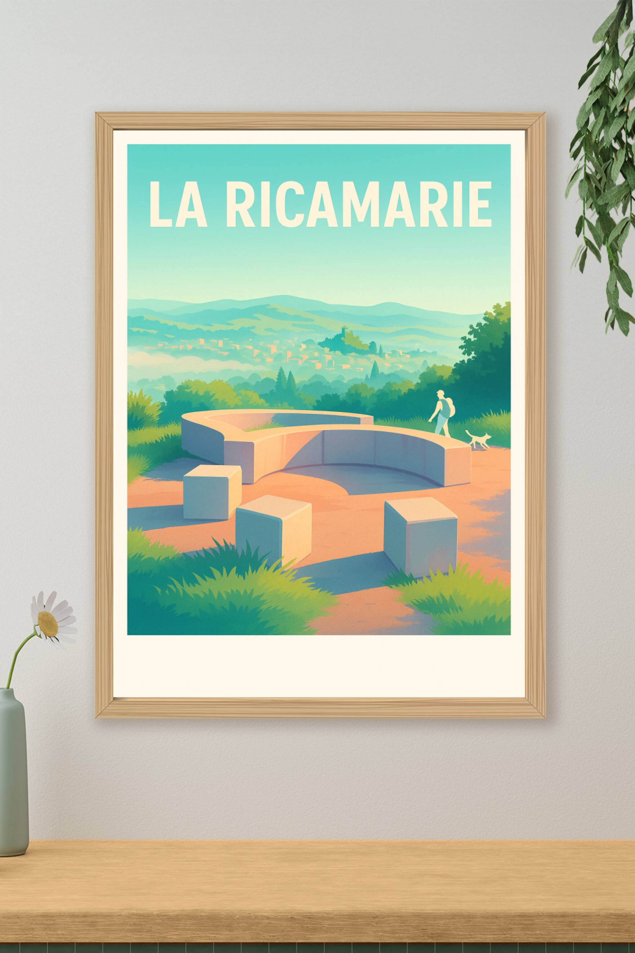 Affiche de La Ricamarie - Escapade nature et sérénité