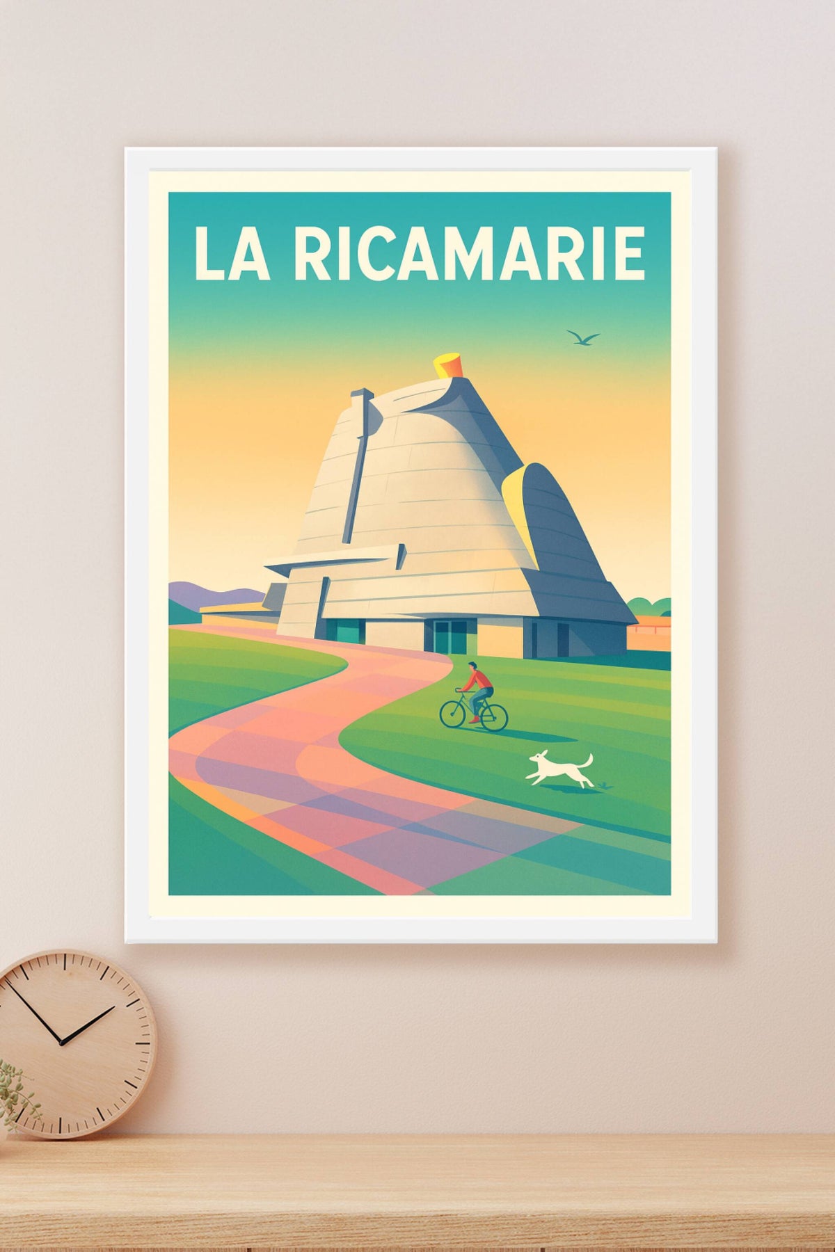 Affiche de La Ricamarie - L'architecture contemporaine en lumière