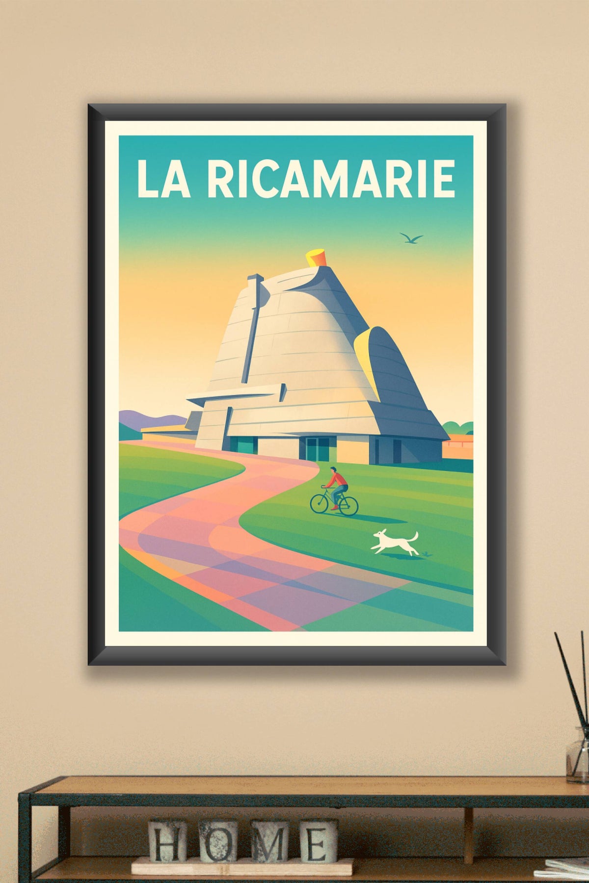 Affiche de La Ricamarie - L'architecture contemporaine en lumière