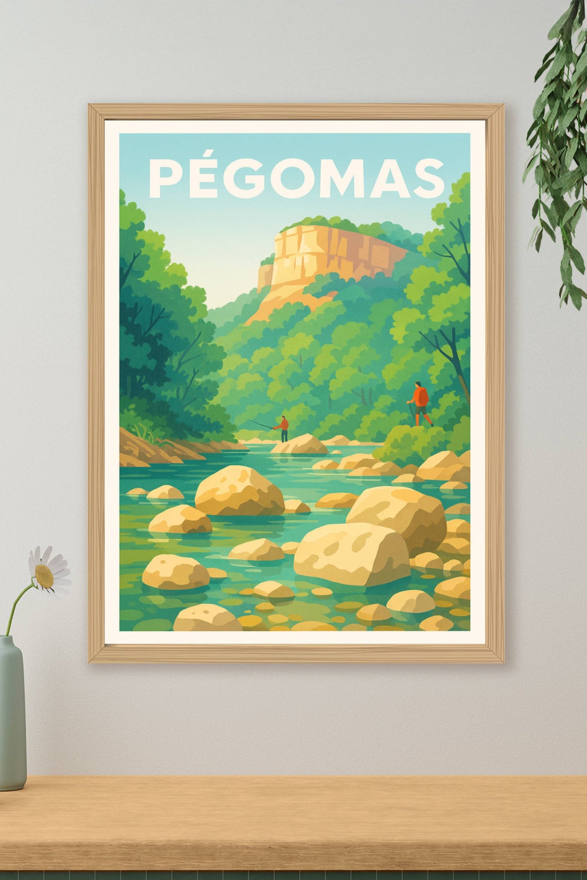 Affiche de Pégomas - Évasion nature au fil de l'eau