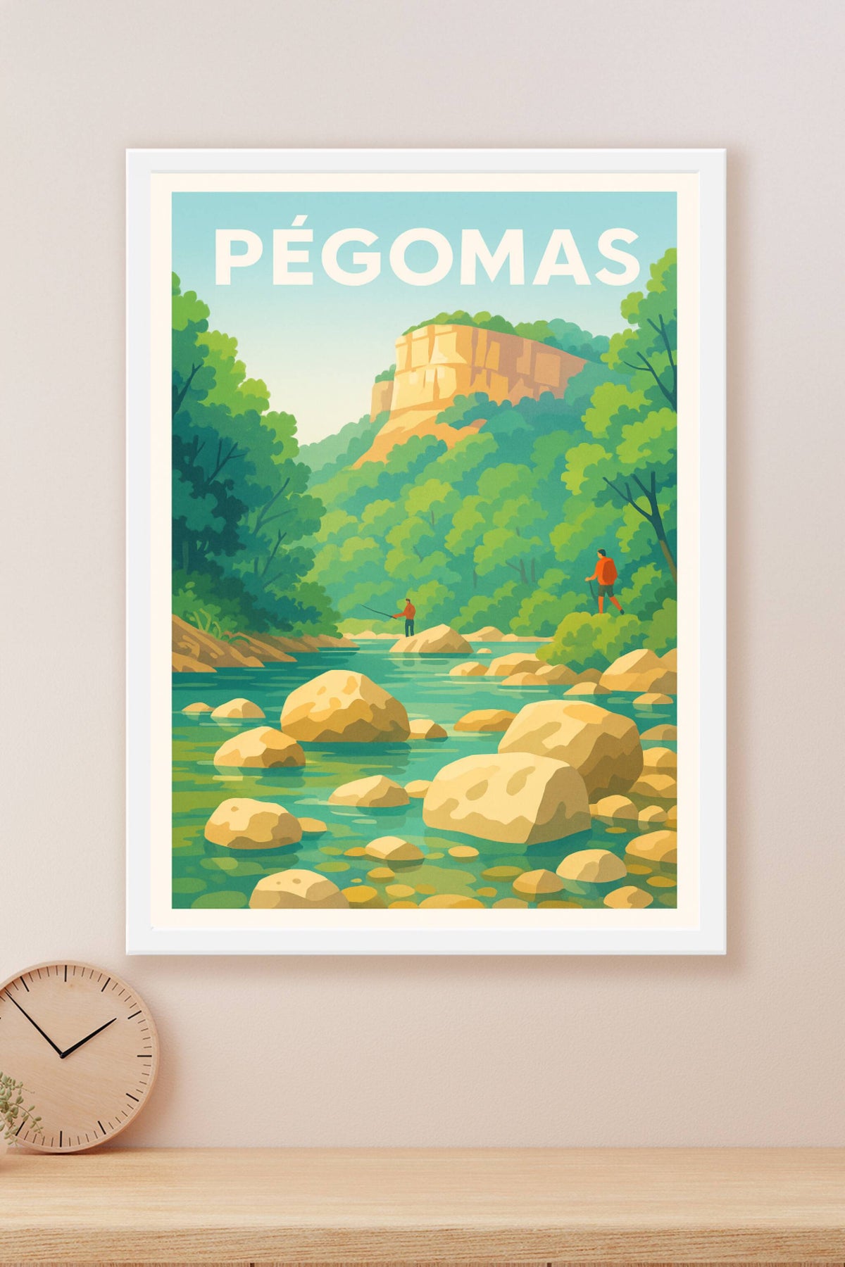 Affiche de Pégomas - Évasion nature au fil de l'eau