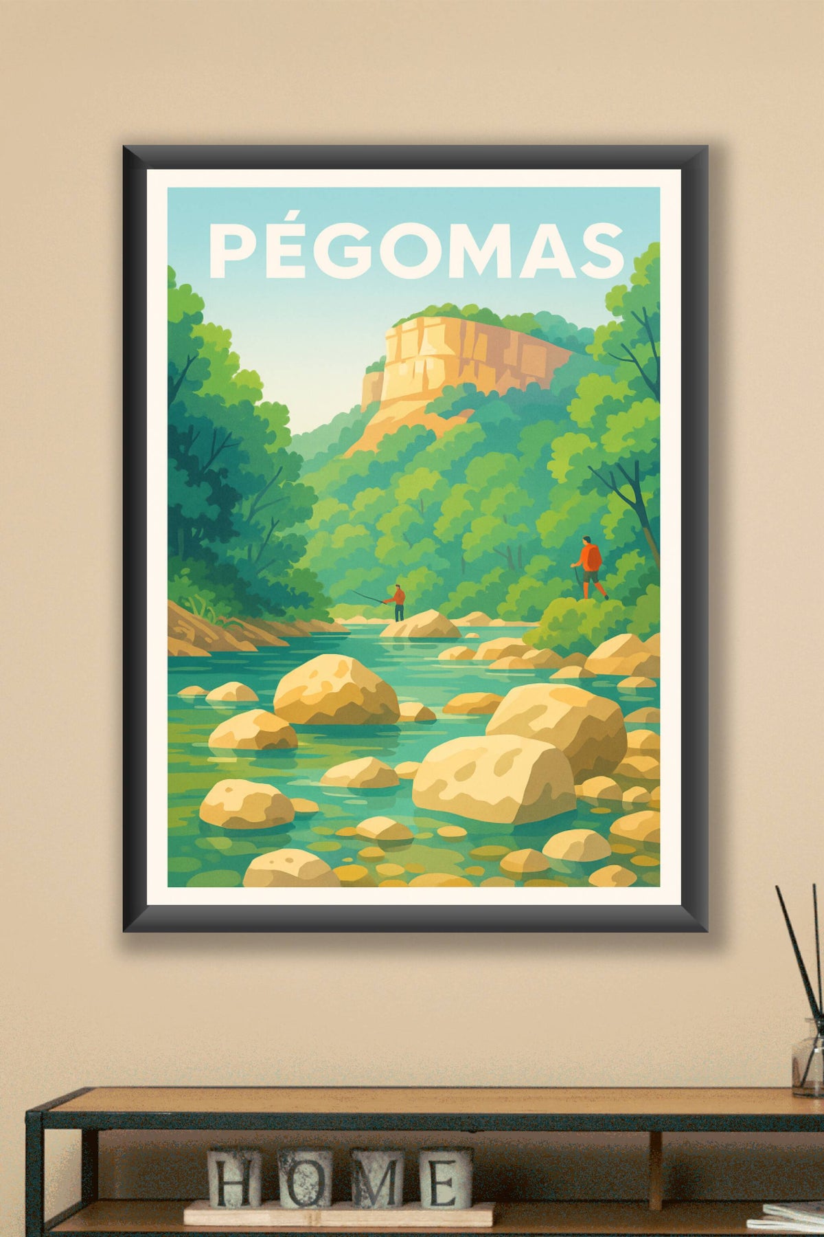 Affiche de Pégomas - Évasion nature au fil de l'eau