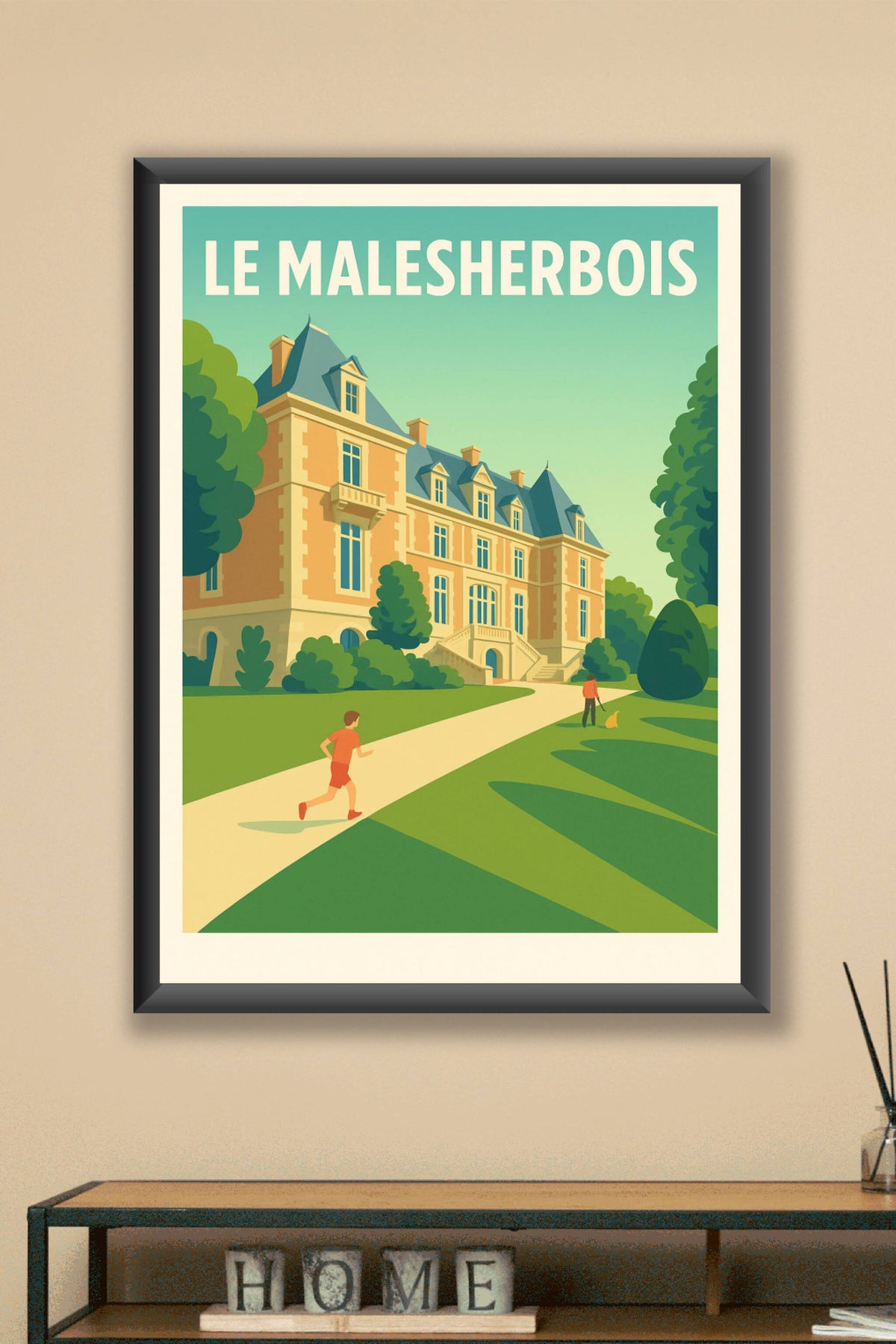 Affiche de Le Malesherbois - Élégance et nature en harmonie