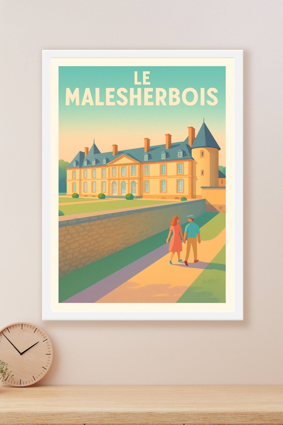 Affiche de Le Malesherbois - Élégance et charme à l'ancienne