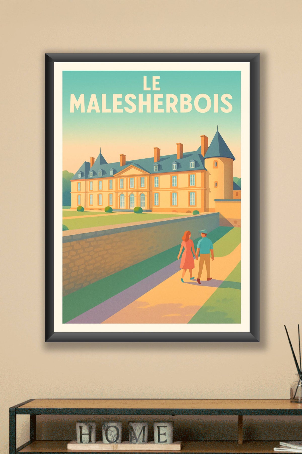 Affiche de Le Malesherbois - Élégance et charme à l'ancienne