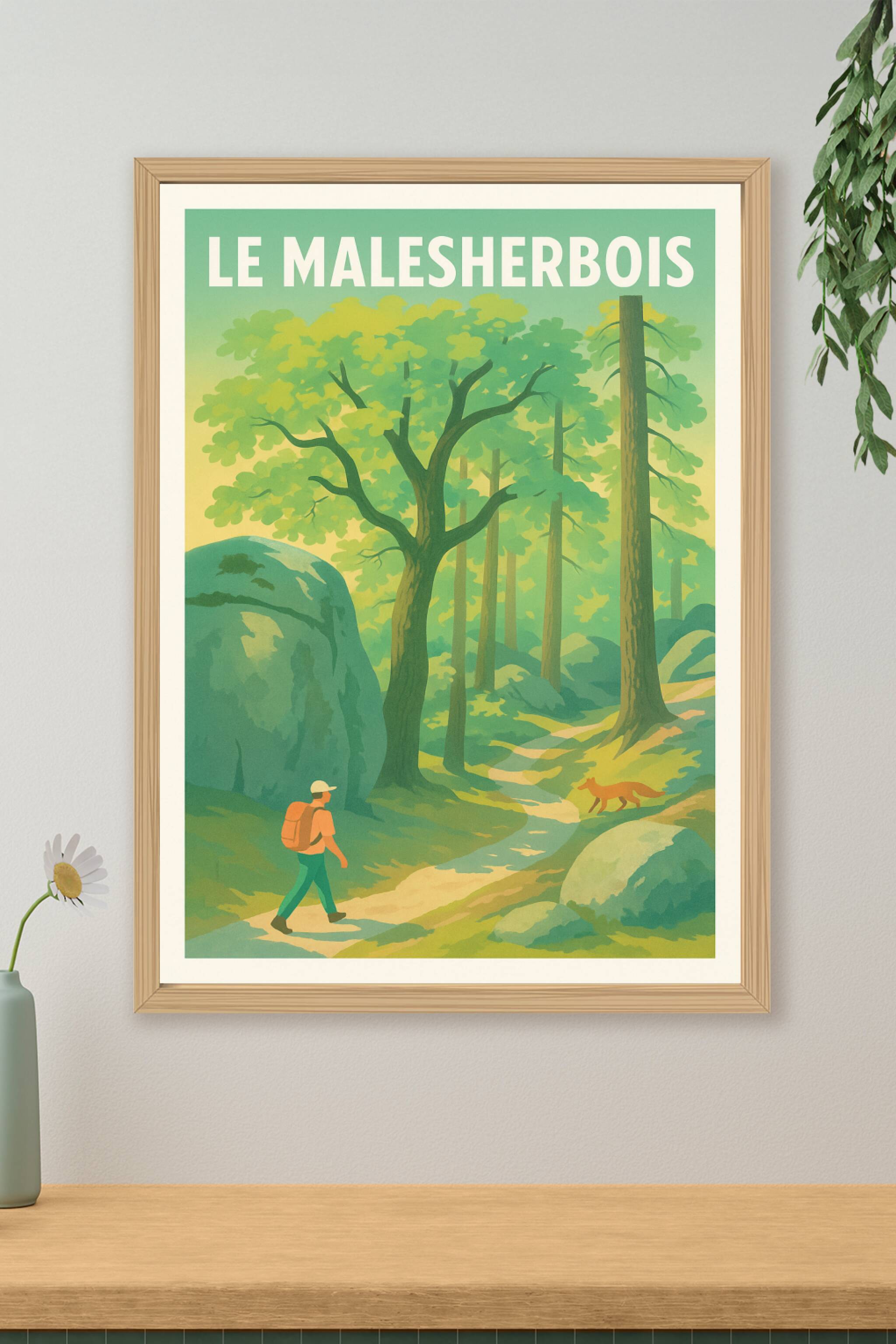 Affiche de Le Malesherbois - Promenade en pleine nature