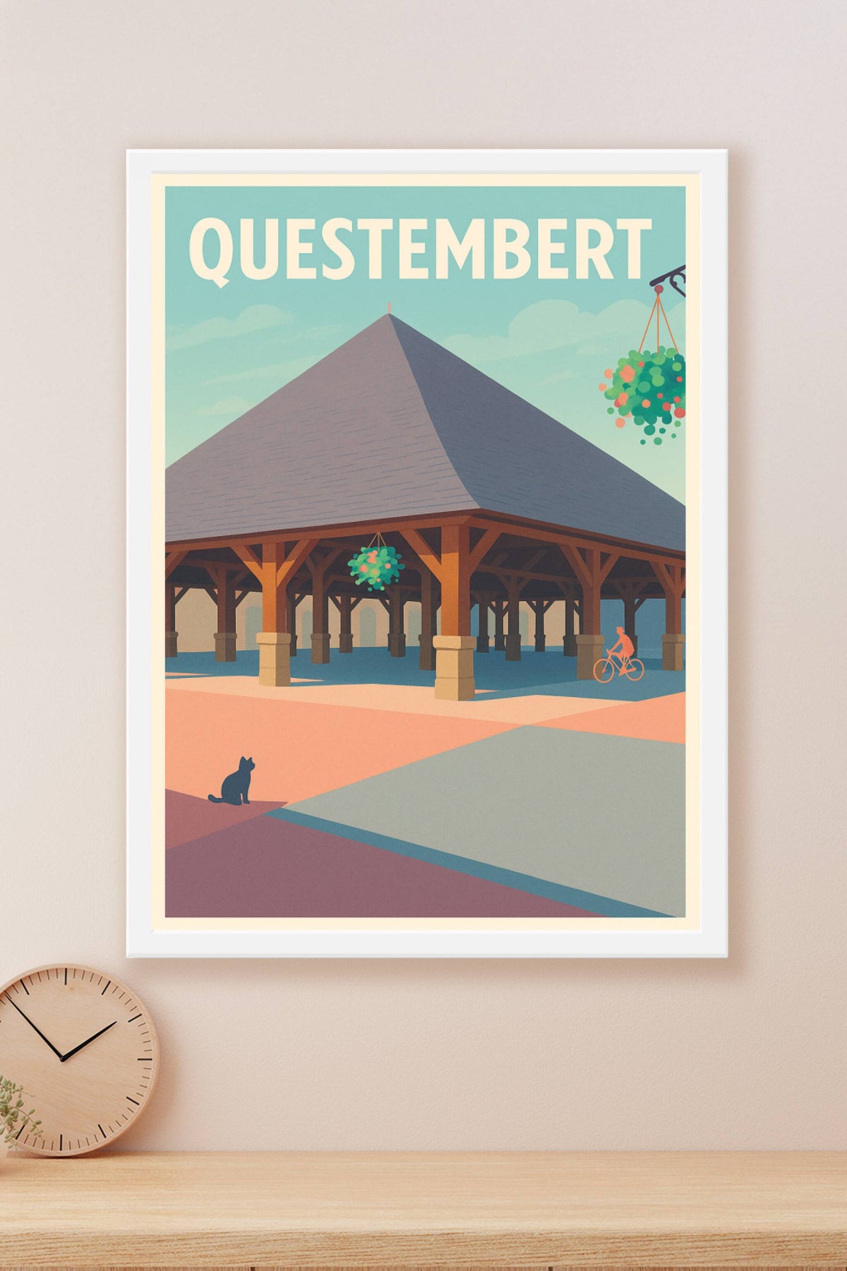 Affiche de Questembert - Charme et sérénité à la halle centrale