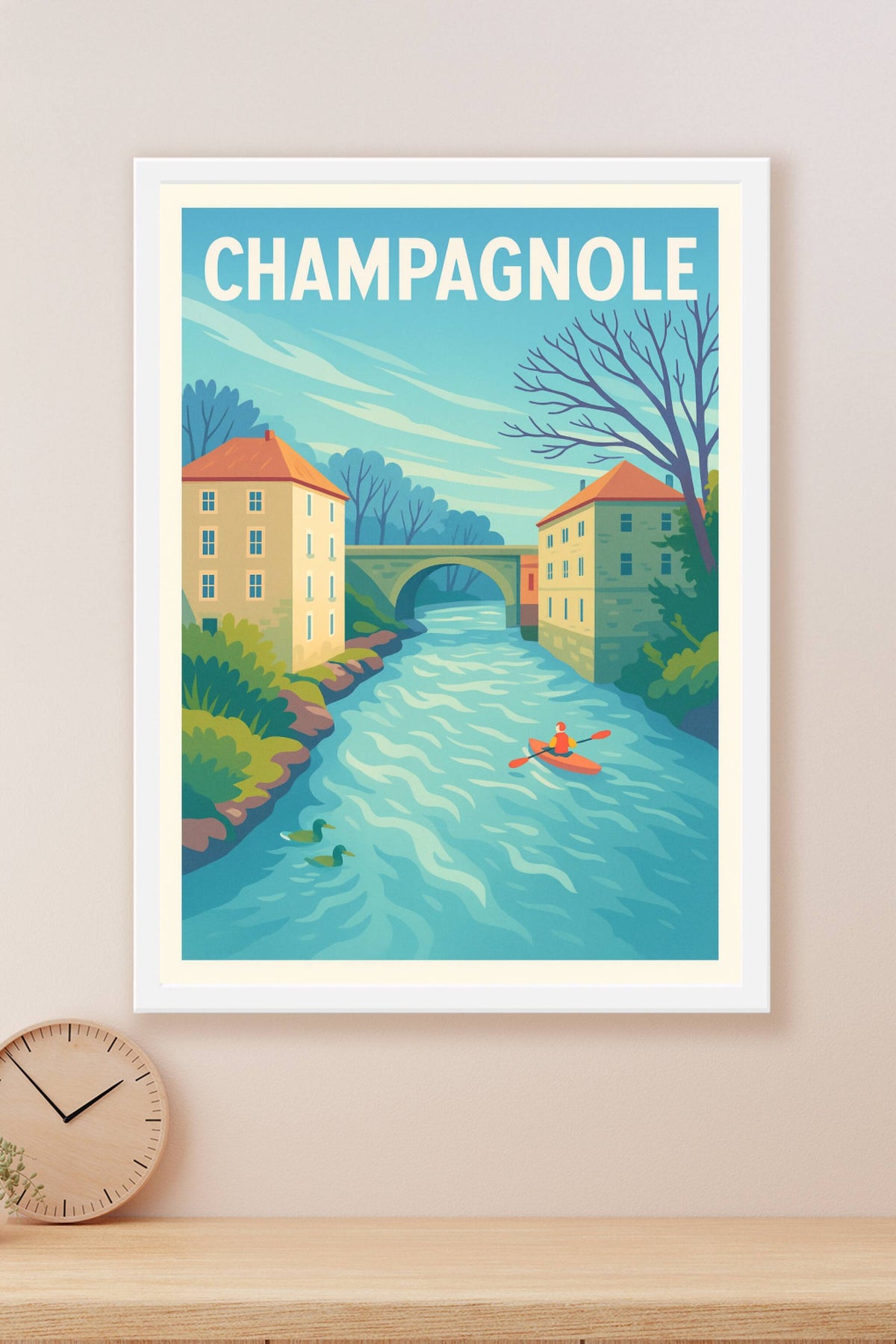 Affiche de Champagnole - Évasion et nature au fil de l'eau