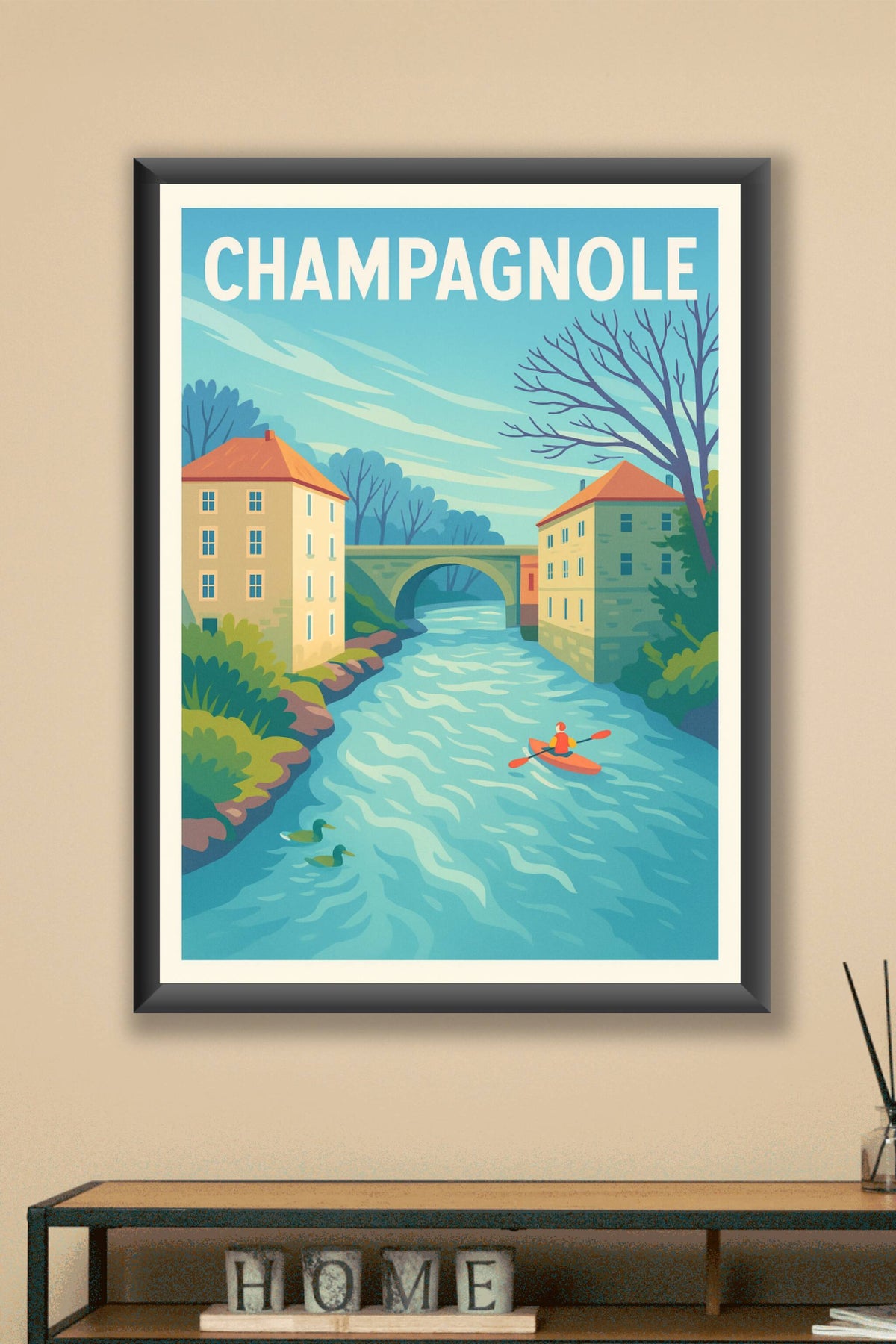 Affiche de Champagnole - Évasion et nature au fil de l'eau