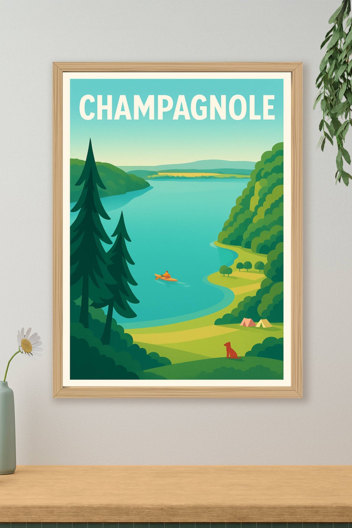 Affiche de Champagnole - L'escapade nature au cœur du Jura