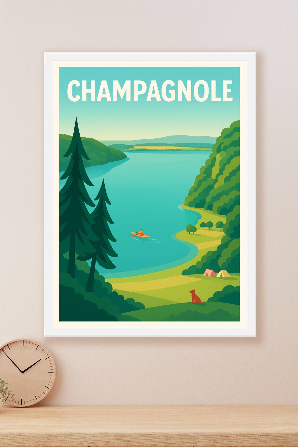 Affiche de Champagnole - L'escapade nature au cœur du Jura