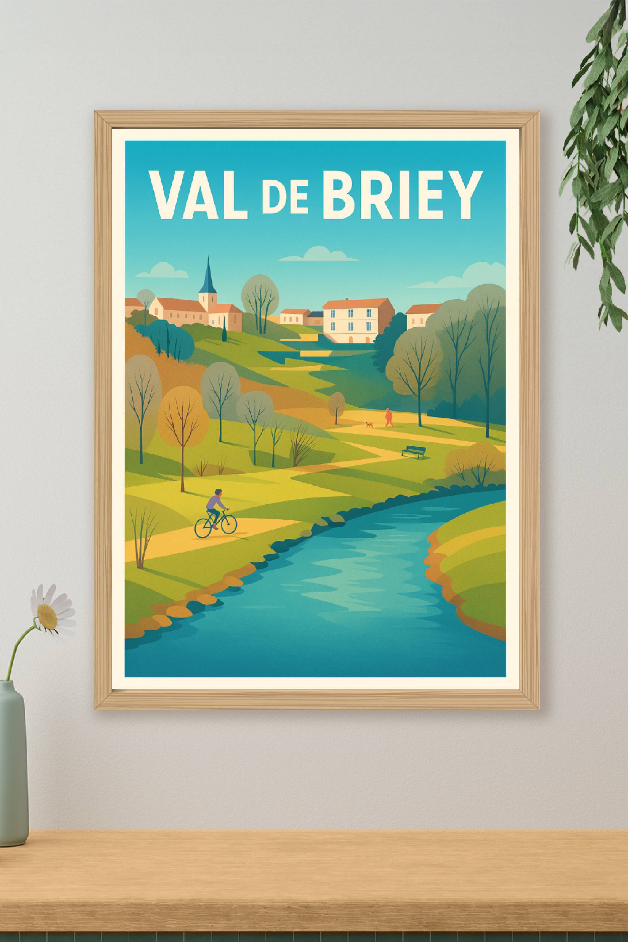 Affiche de Val de Briey - Évasion et nature au cœur de la Lorraine