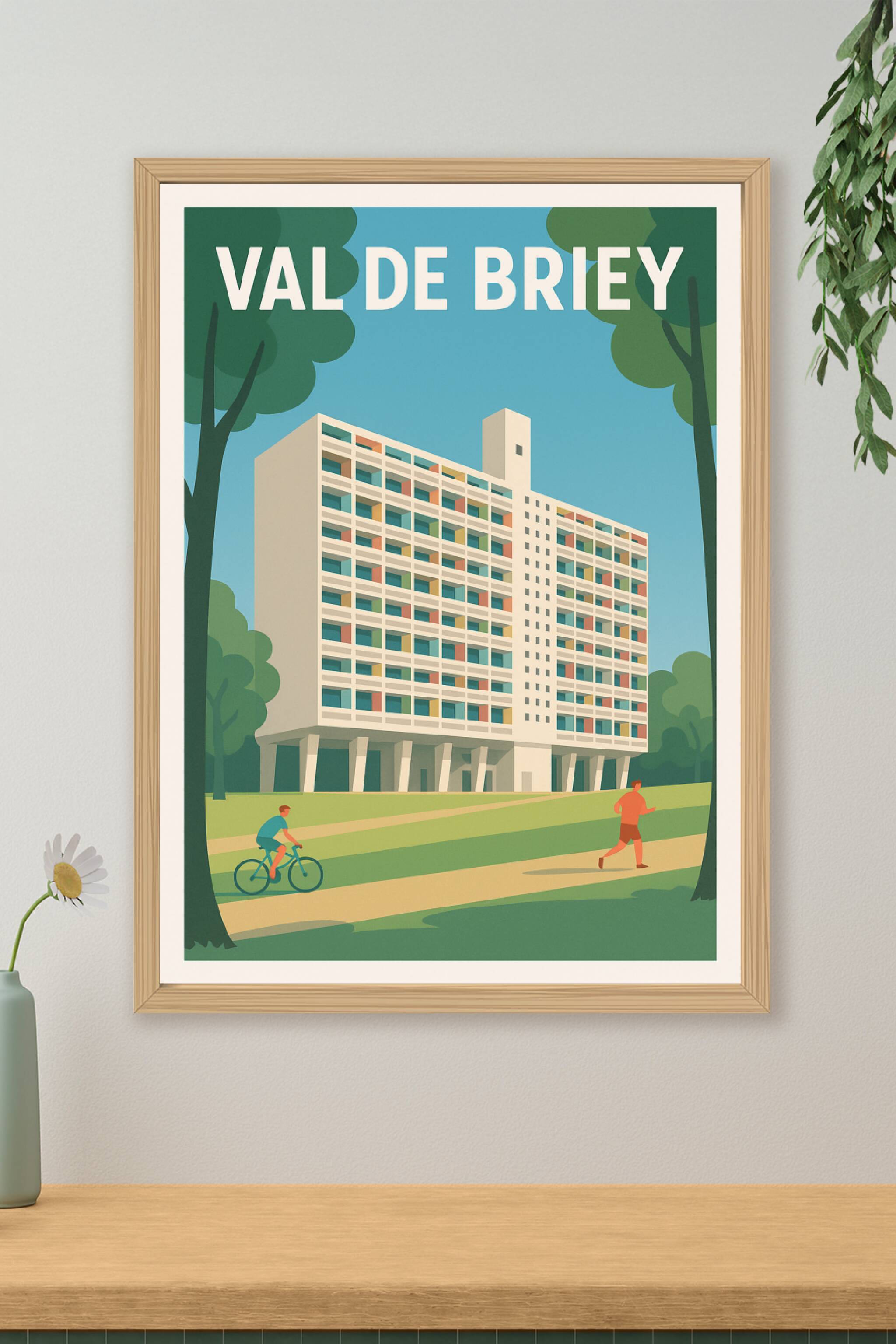 Affiche de Val de Briey - Modernité et nature en harmonie
