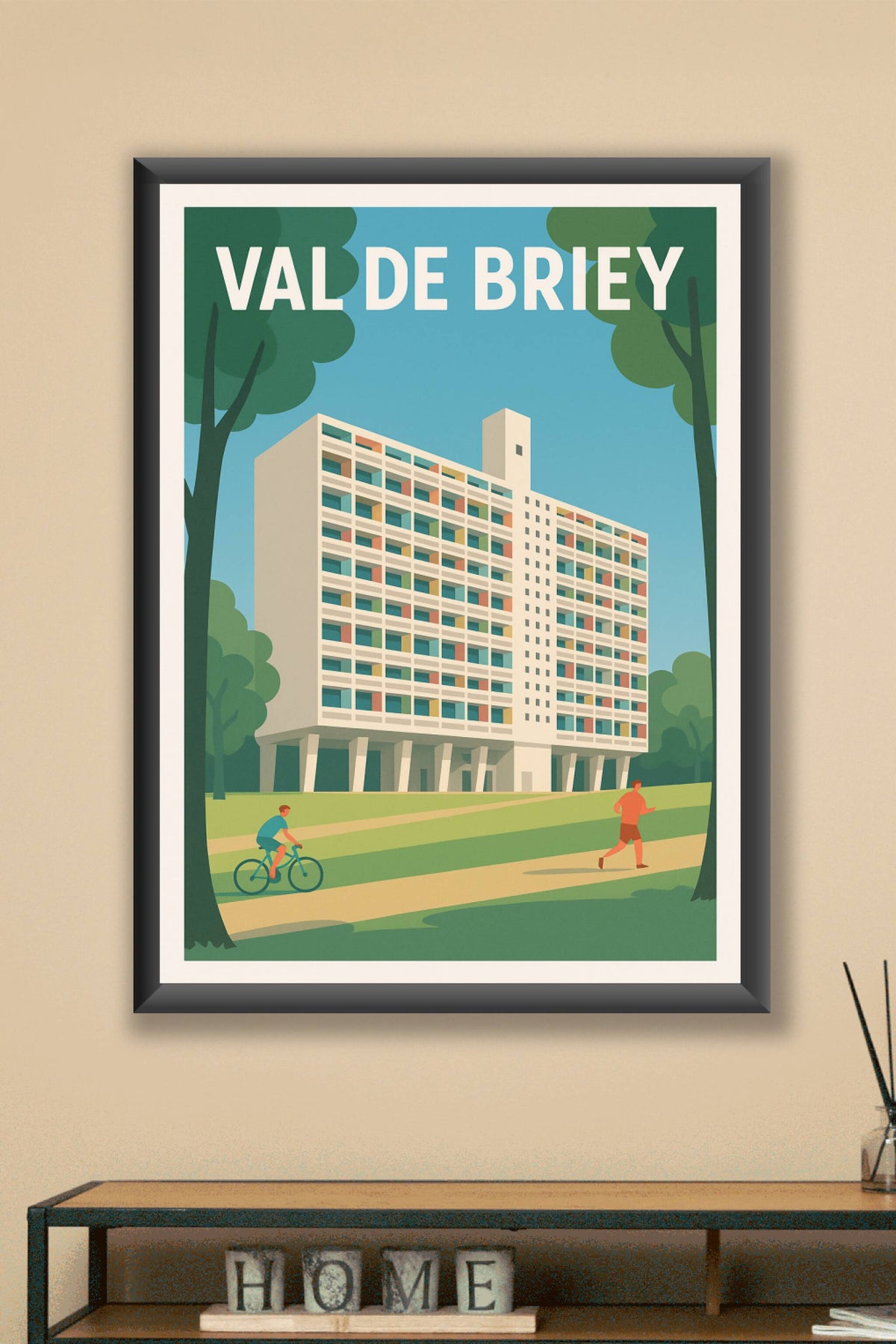 Affiche de Val de Briey - Modernité et nature en harmonie