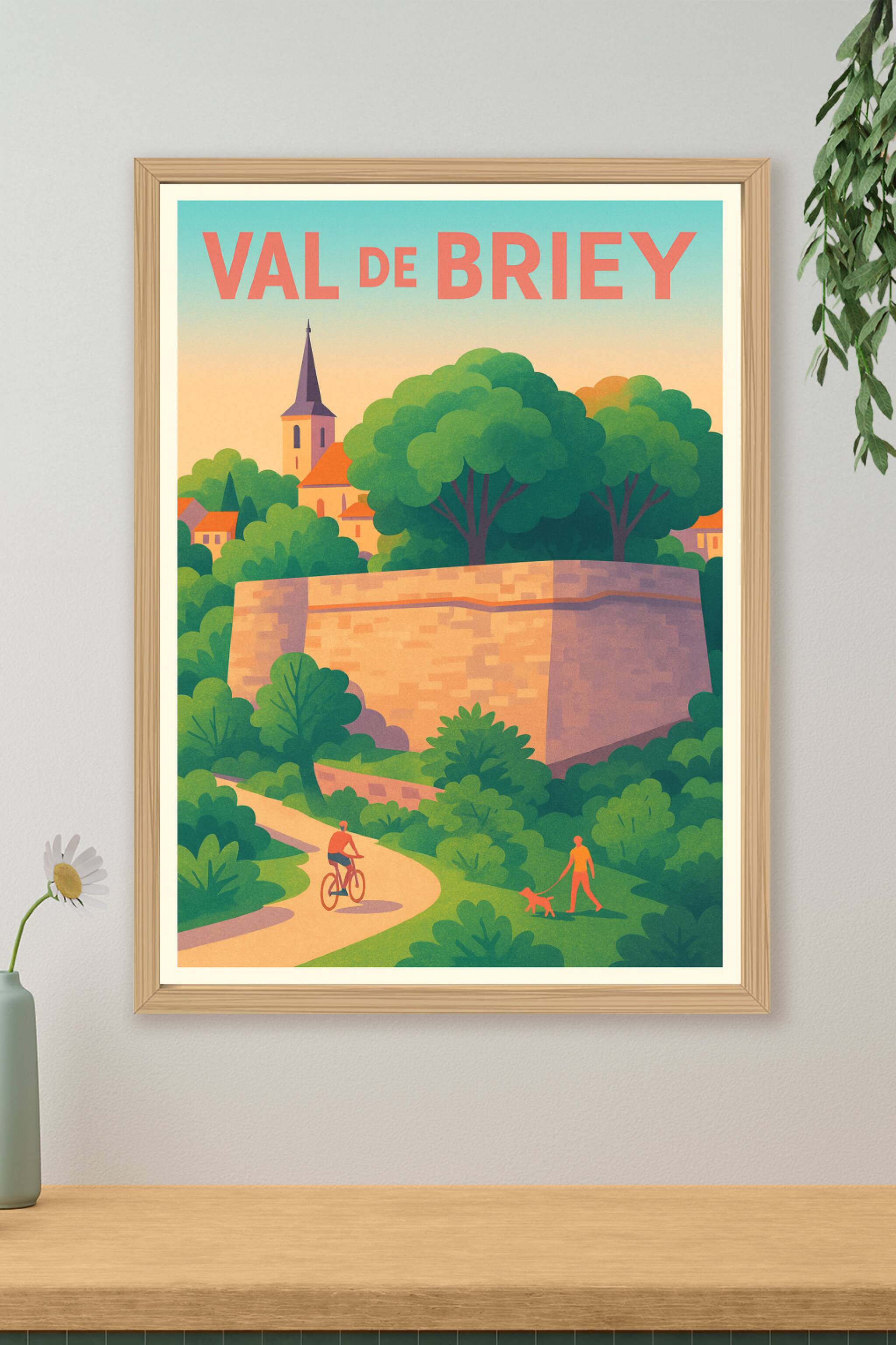 Affiche de Val de Briey - Évasion bucolique au cœur de la nature
