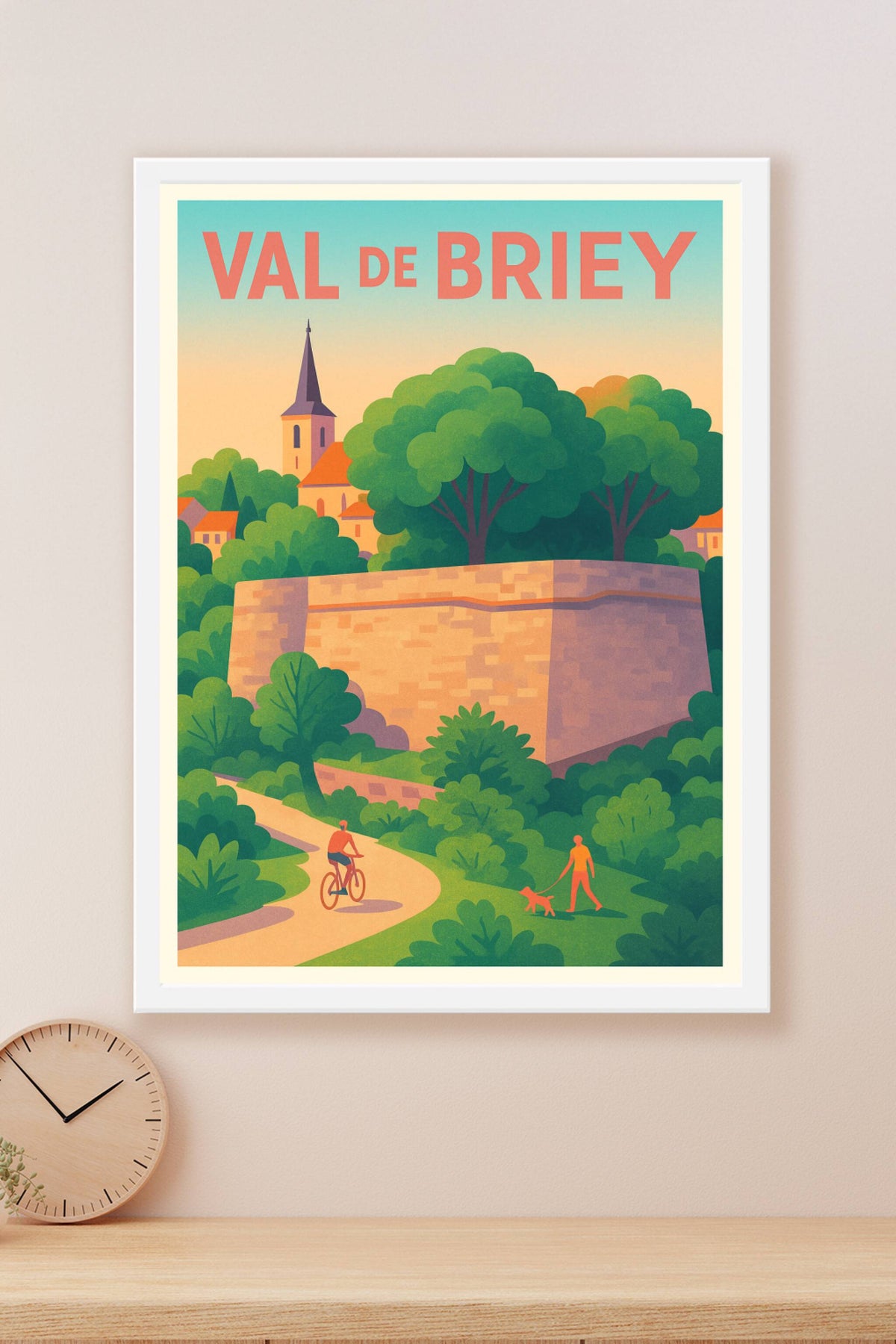 Affiche de Val de Briey - Évasion bucolique au cœur de la nature