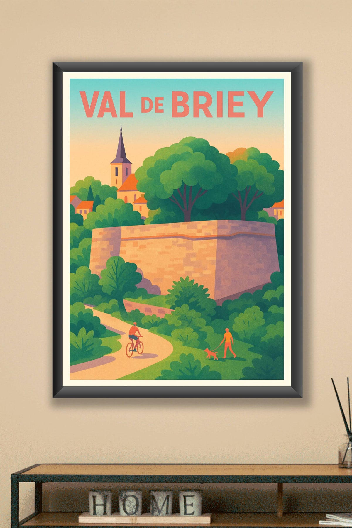 Affiche de Val de Briey - Évasion bucolique au cœur de la nature