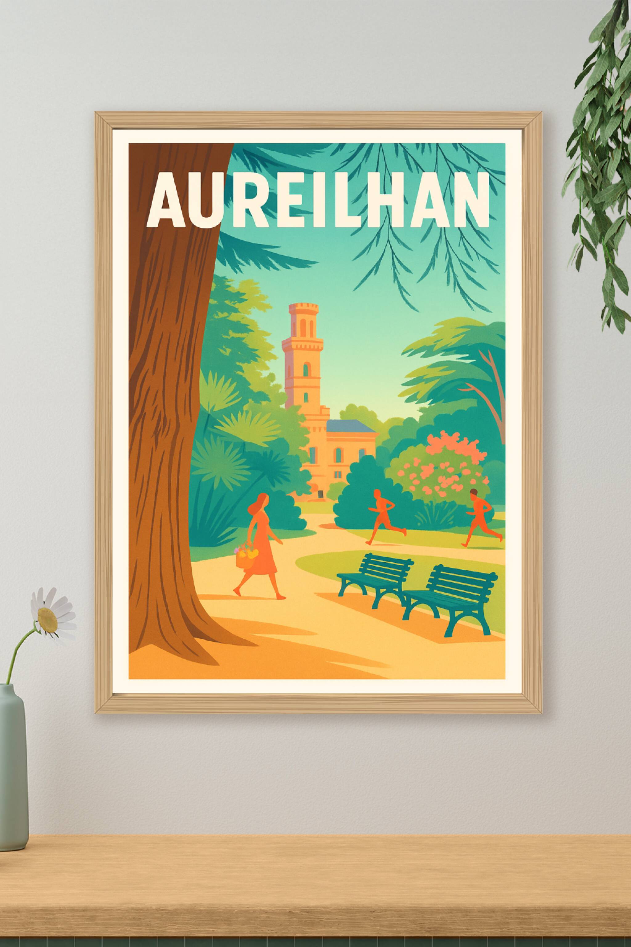 Affiche de Aureilhan - Flânerie et détente au parc