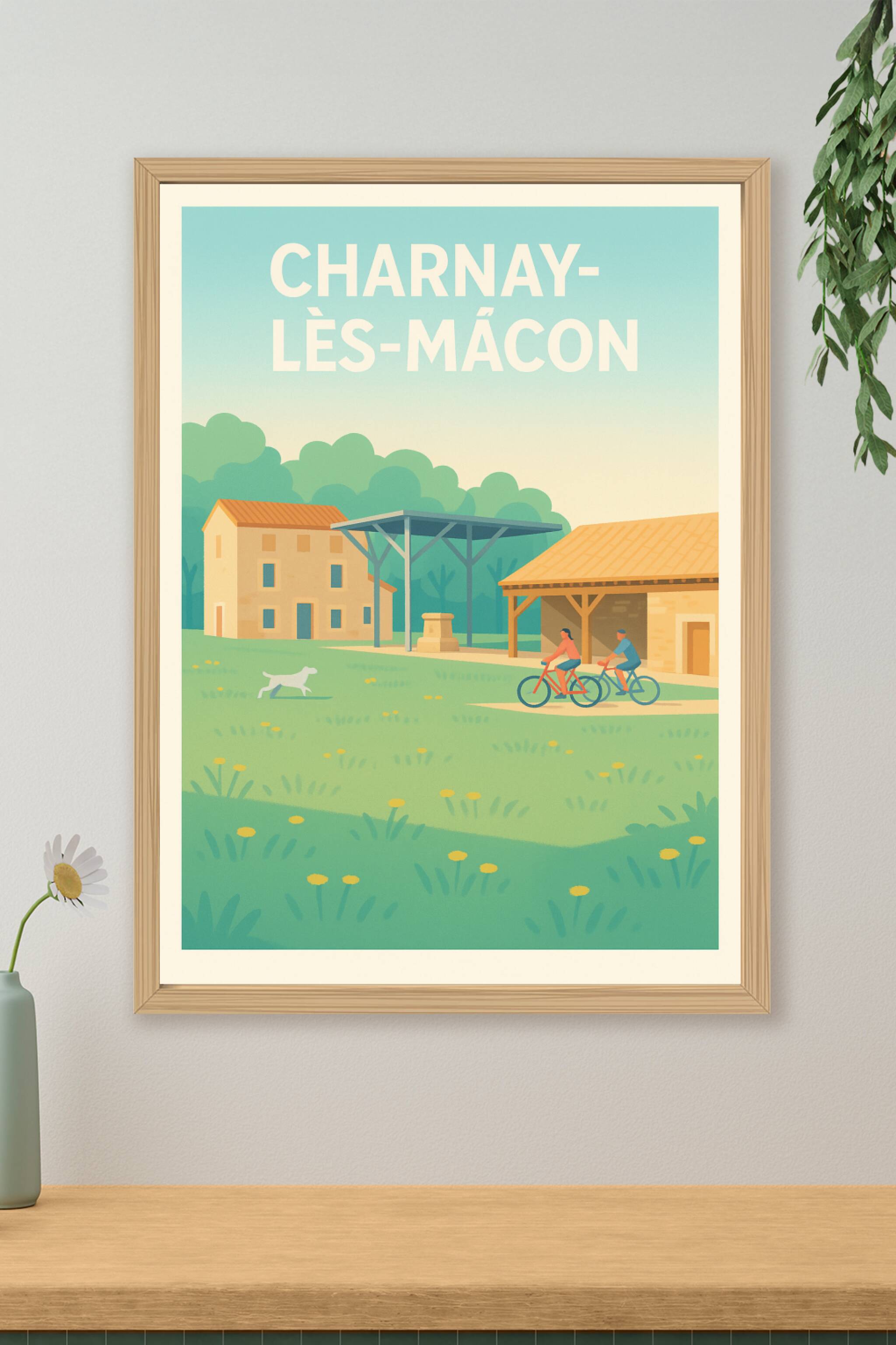Affiche de Charnay-lès-Mâcon - Balade bucolique en pleine nature