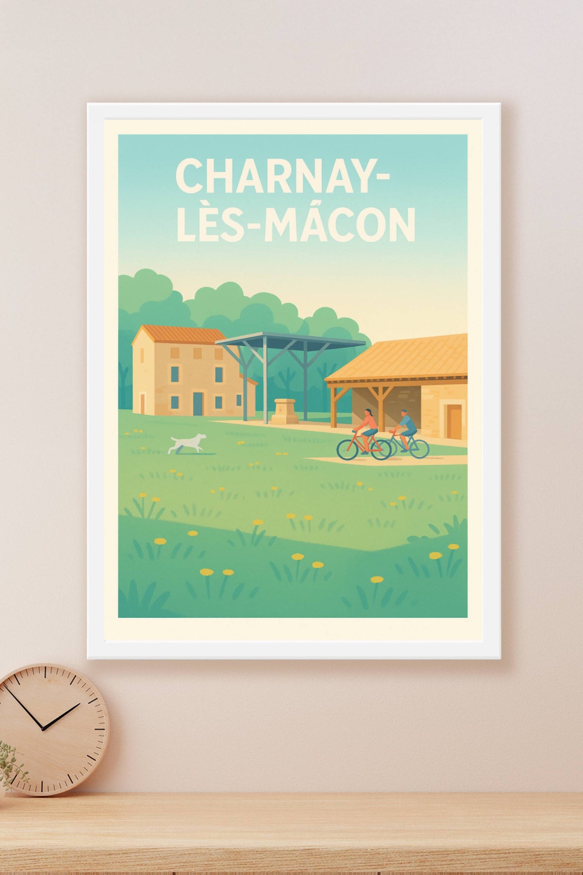 Affiche de Charnay-lès-Mâcon - Balade bucolique en pleine nature