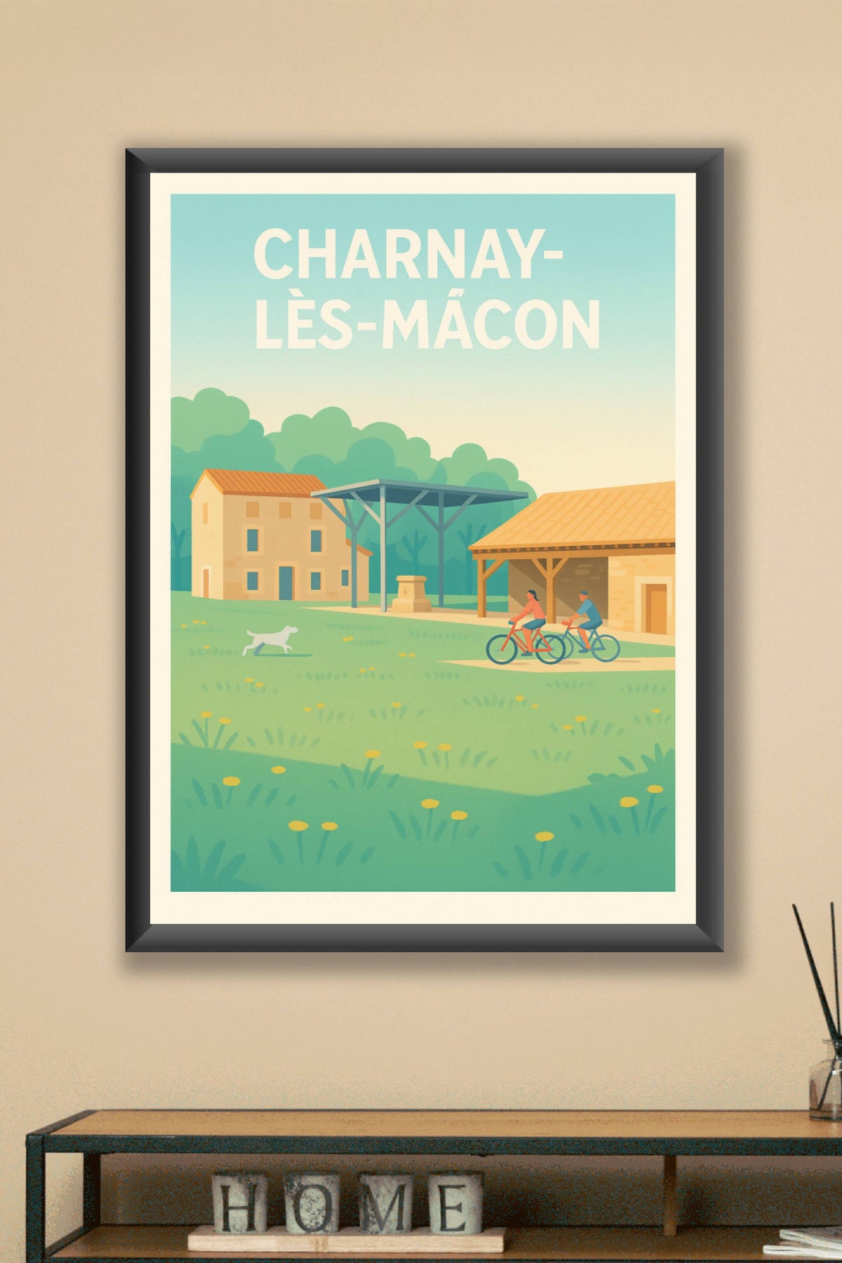 Affiche de Charnay-lès-Mâcon - Balade bucolique en pleine nature
