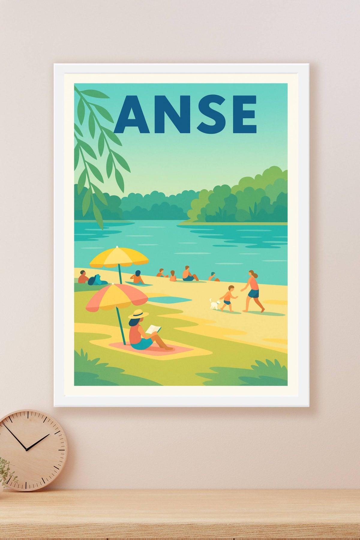 Affiche de Anse - Escapade détente au bord de l'eau