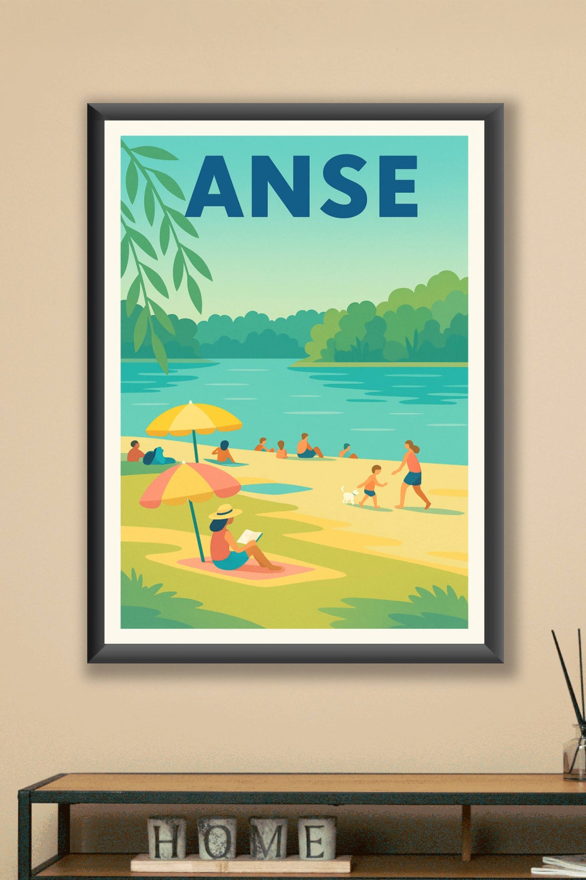 Affiche de Anse - Escapade détente au bord de l'eau