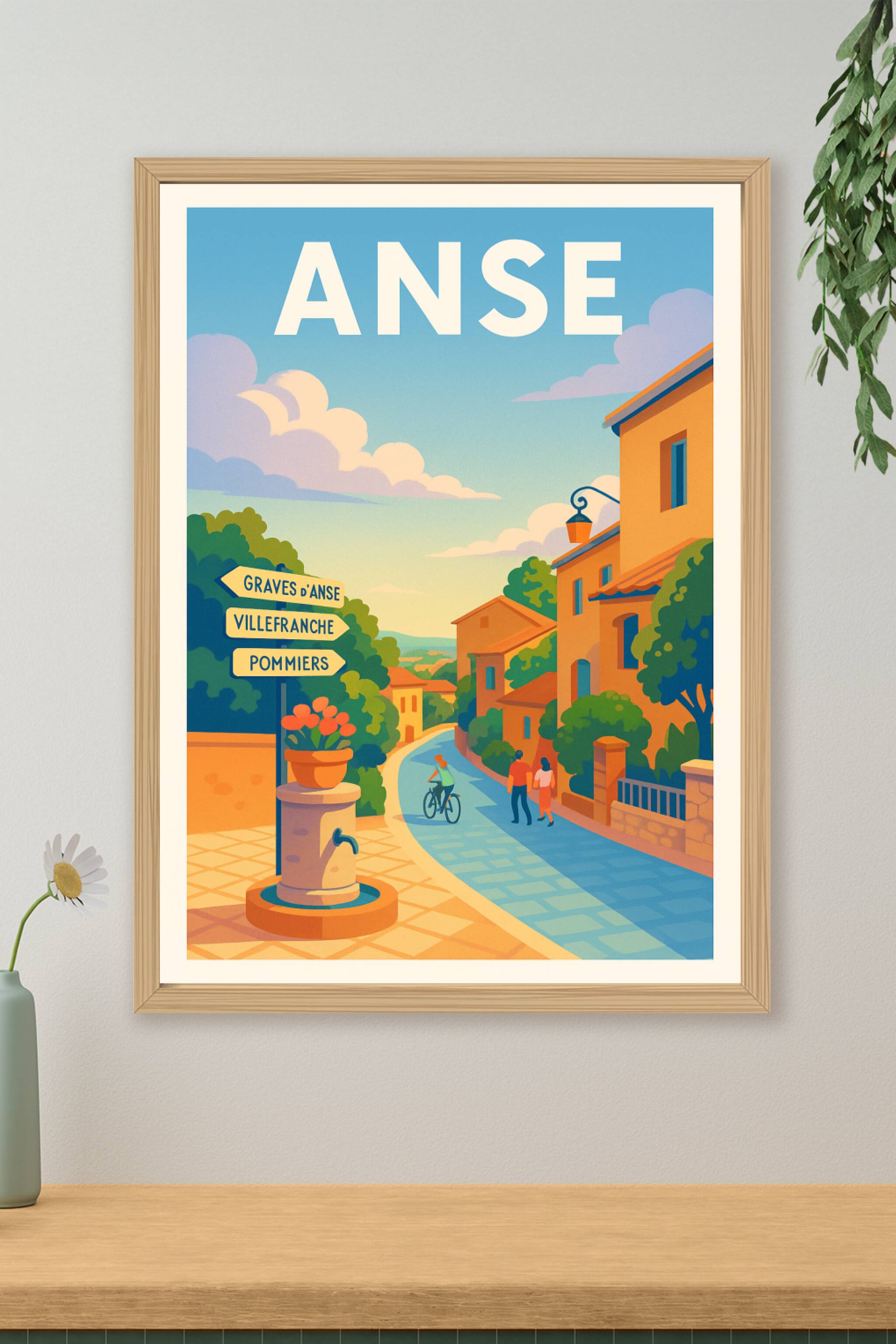 Affiche de Anse - Douceur de vivre au cœur de la vallée