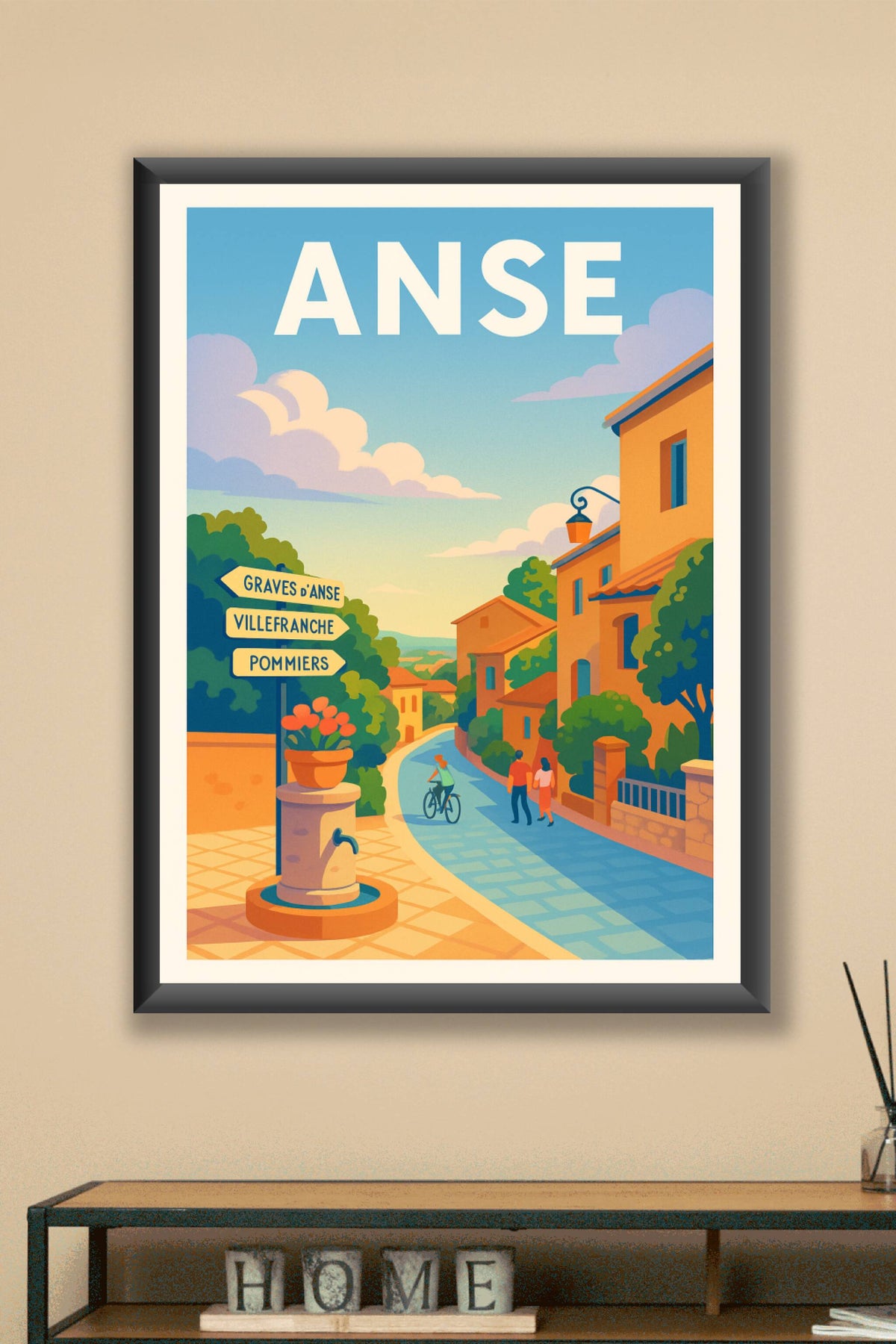 Affiche de Anse - Douceur de vivre au cœur de la vallée