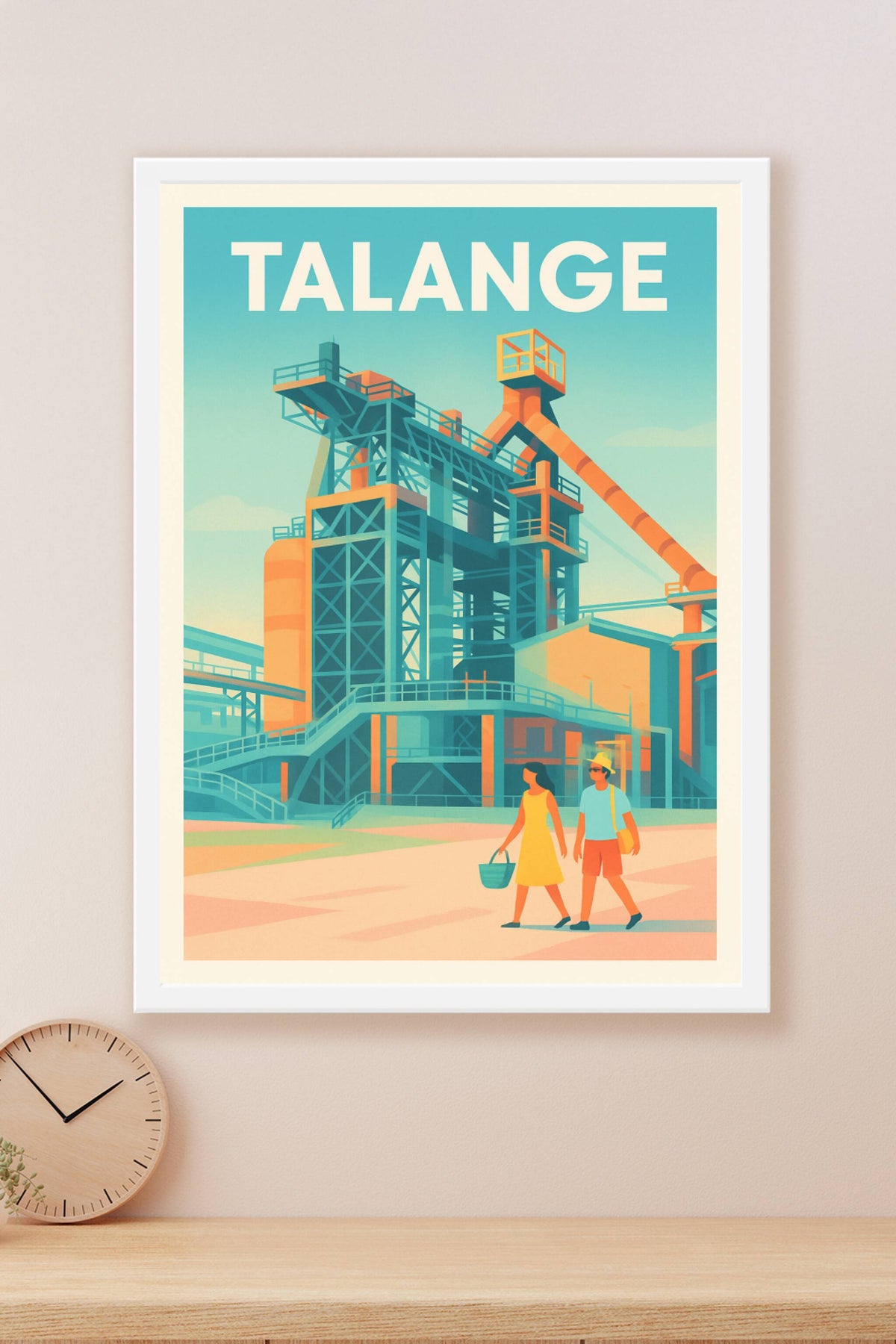 Affiche de Talange - Un patrimoine industriel revisité